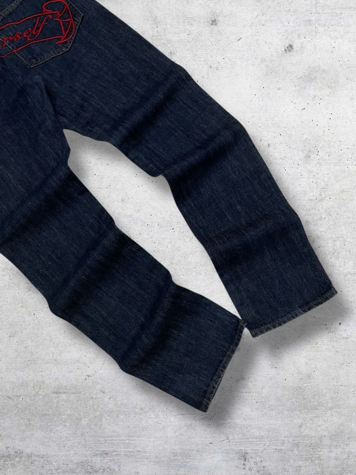 Japanese Brand VINTAGE OG DAICOCK ENJOYR YOURSELF AVAIL AVANTGARDE DENIM Size US 32 / EU 48 - 2 Thumbnail