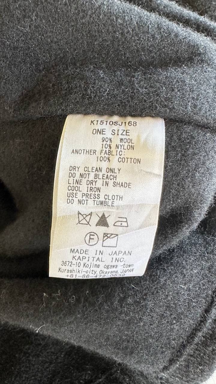 Kapital KAPITAL Wool Jacket / Poncho / Cape Top Jacket Size US L / EU 52-54 / 3 - 6 Thumbnail