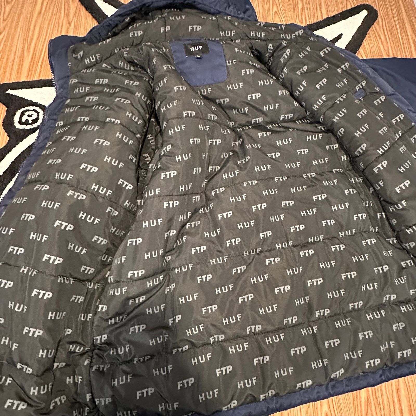 Fuck The Population × Huf HUF x FTP Front Embroidery Padded Nylon Jacket - Size Large Size US L / EU 52-54 / 3 - 10 Thumbnail