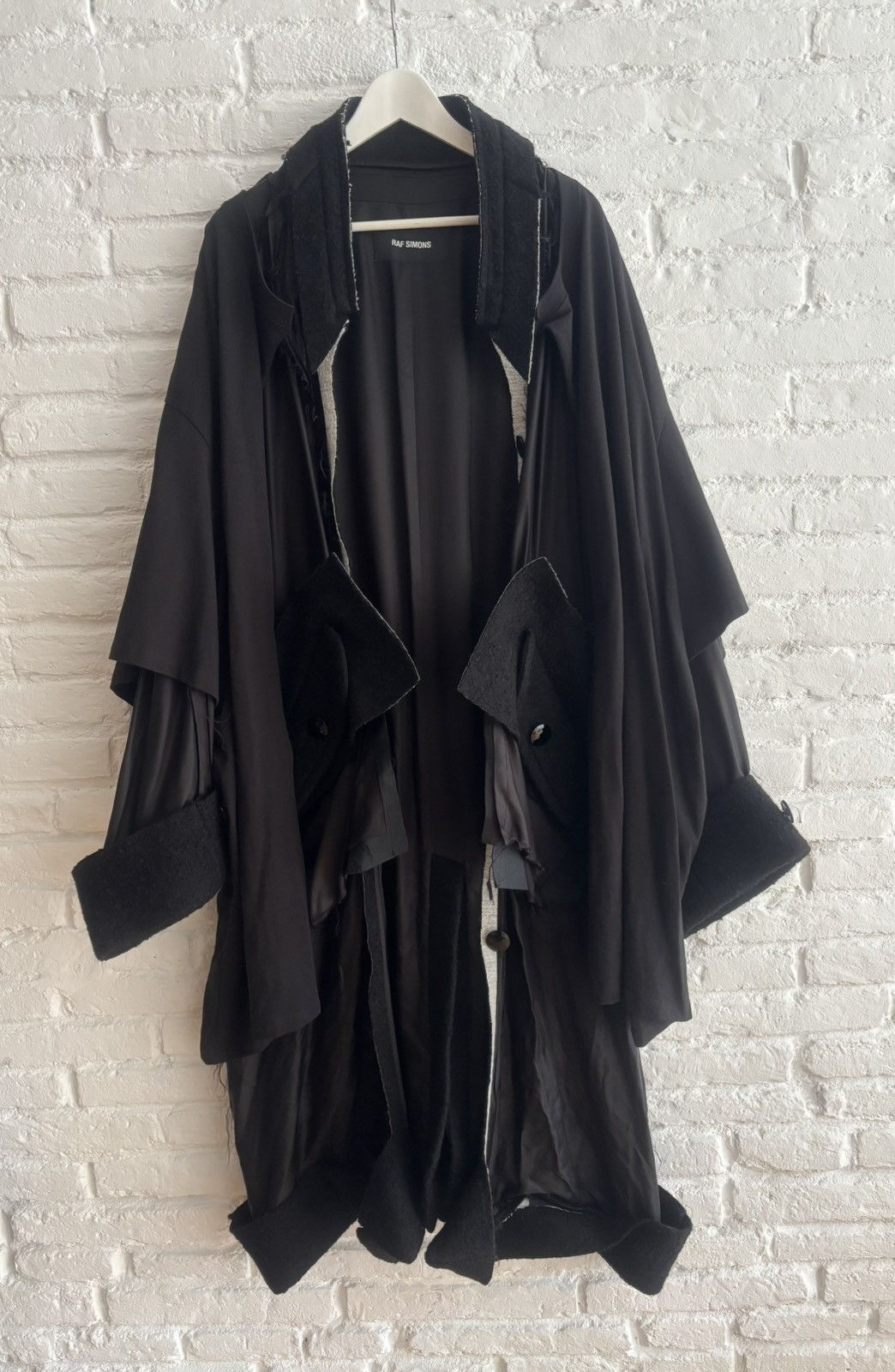 Raf Simons Raf Simons SS19 deconstructed runway coat Size US M / EU 48-50 / 2 - 1 Thumbnail