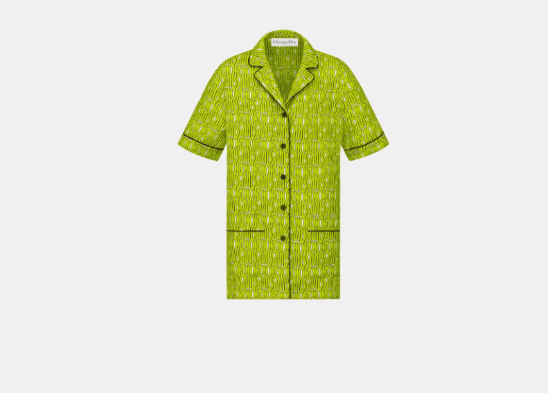 o1w1db11225 451V29 Pajama Jacket in Green
