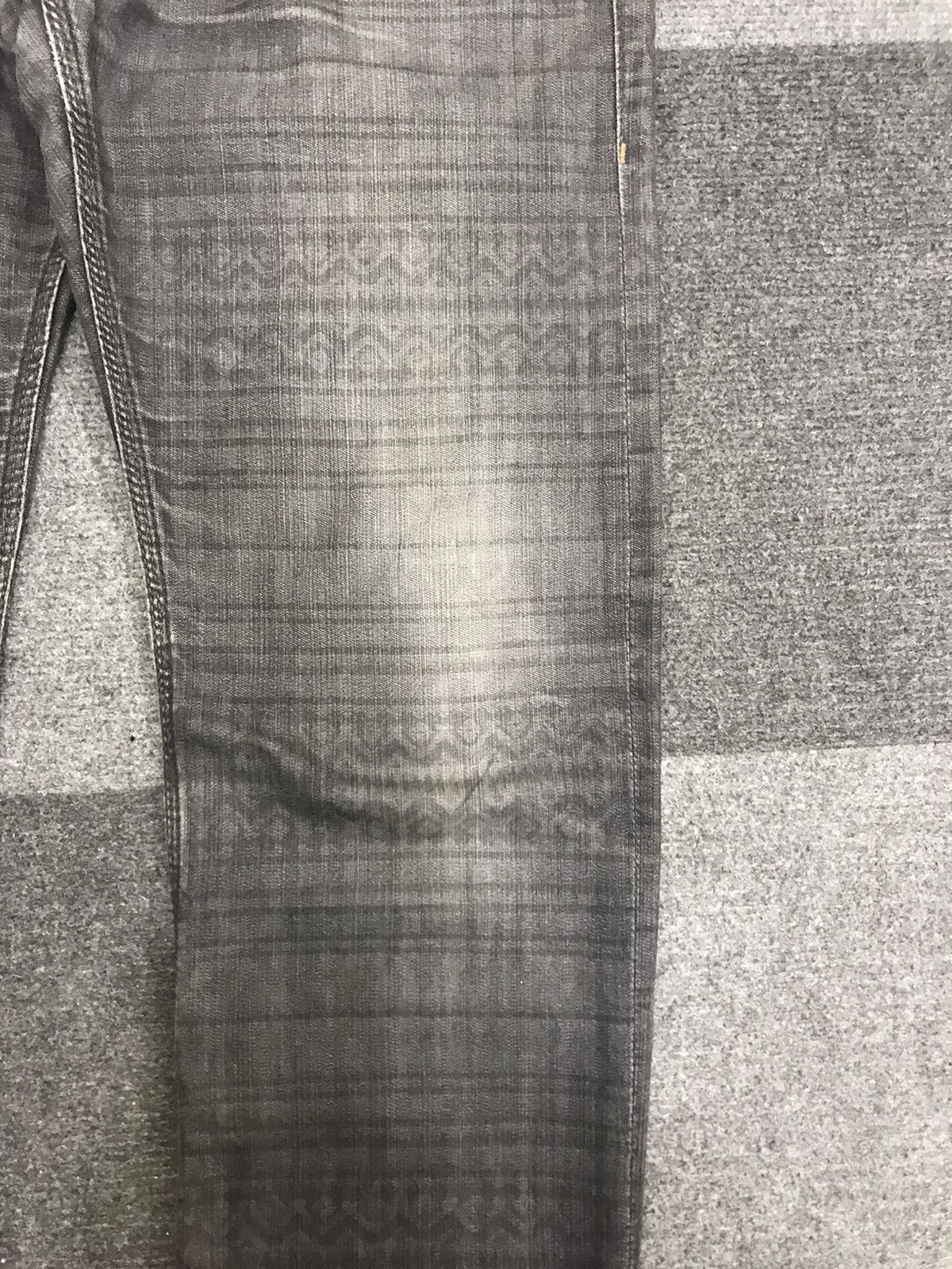 Japanese Brand 💥ULTRA RARE💥RIELABO NCFM Navajo Motive Soft Denim F241 Size US 33 - 5 Thumbnail