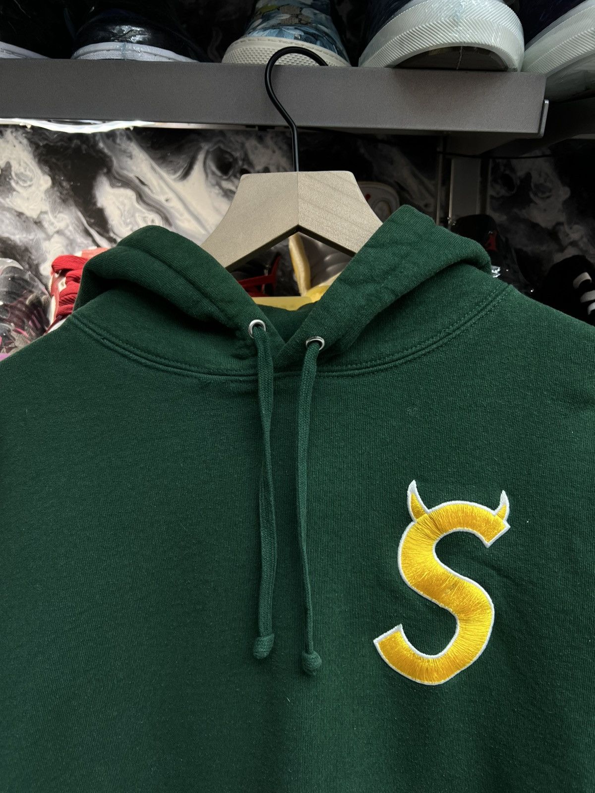 Supreme Supreme S Logo Hooded Sweatshirt Size US M / EU 48-50 / 2 - 3 Thumbnail