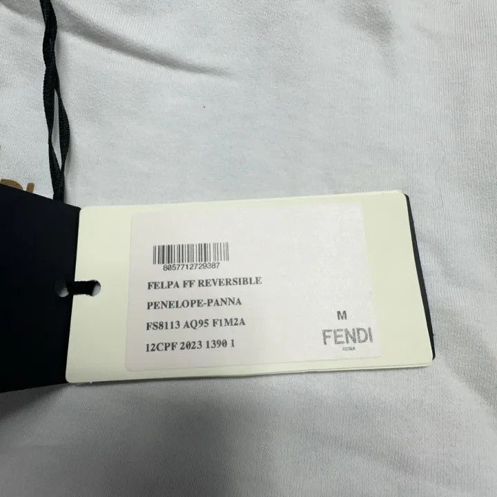 Fendi Fendi SS23 Logo Print Hoodie for Women -2508 Size M / US 6-8 / IT 42-44 - 5 Thumbnail
