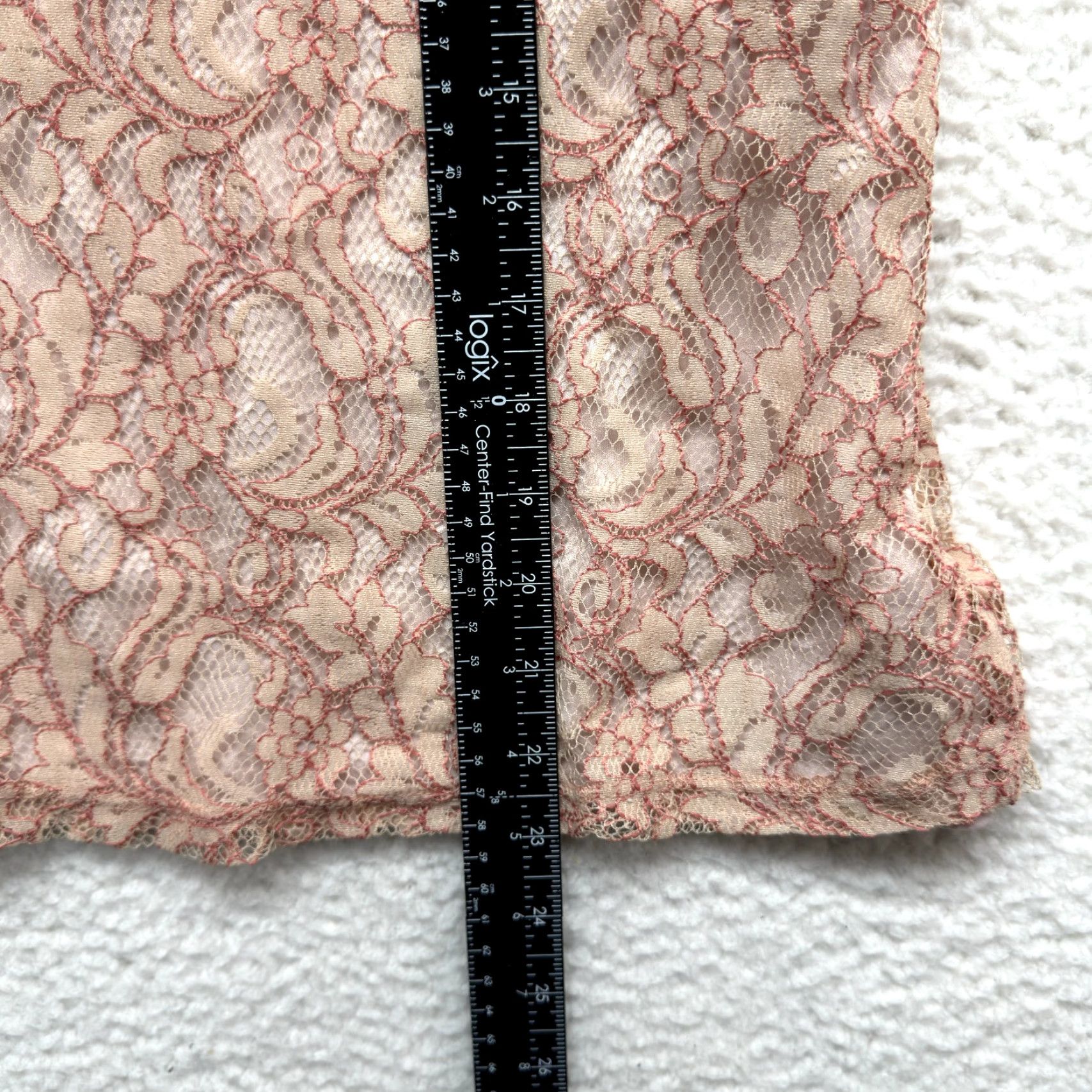 Merona VINTAGE Y2K Top XL Pink Lace Milkmaid Peasant Coquette Boho Fairy Grunge Shirt Mens Size XL / US 12-14 / IT 48-50 - 6 Thumbnail