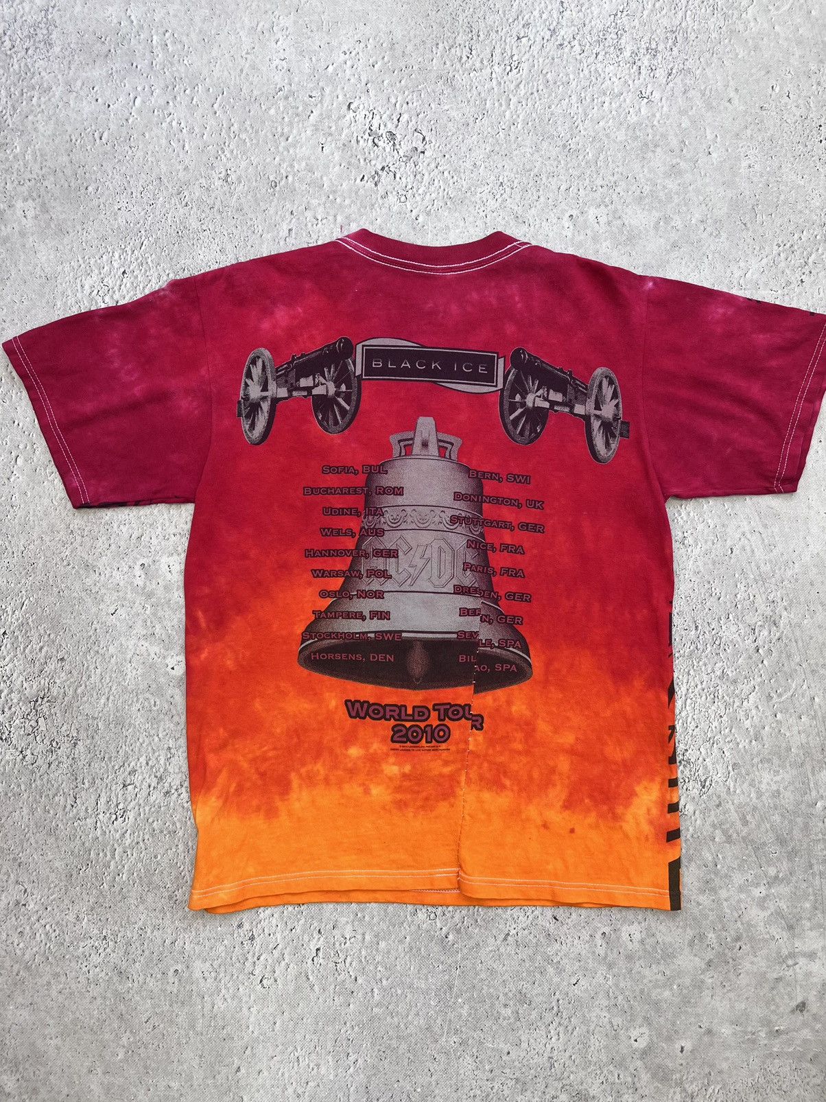 Anvil × Band Tees × Vintage AC/DC 2009 "Black Ice" World Tour tee Sz. Medium men's Size US M / EU 48-50 / 2 - 6 Thumbnail