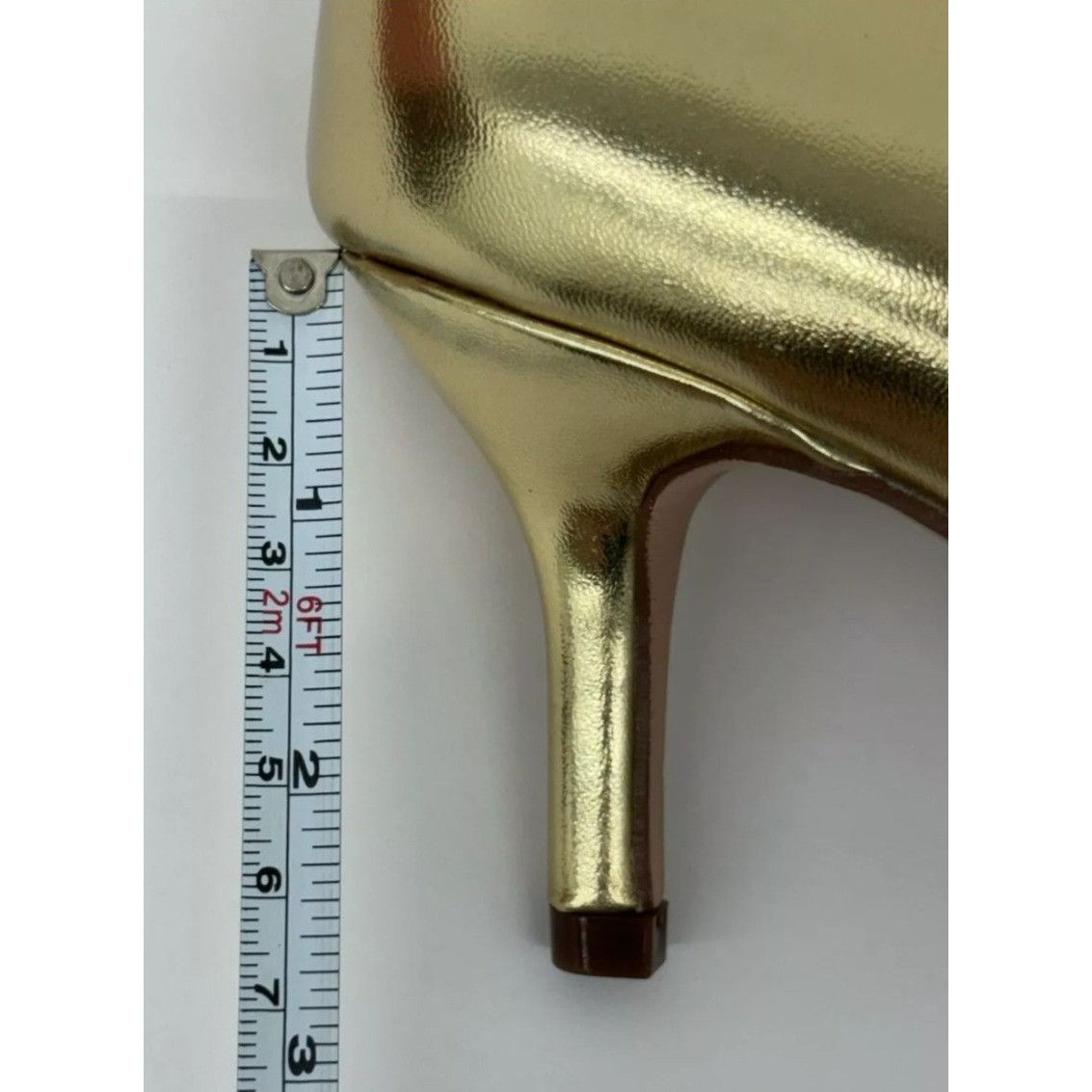 Other CHASE+CHLOE/ Julian-1/ Gold Metallic / Pointed-Toe Heels Wit Size US 5.5 / IT 35.5 - 5 Thumbnail