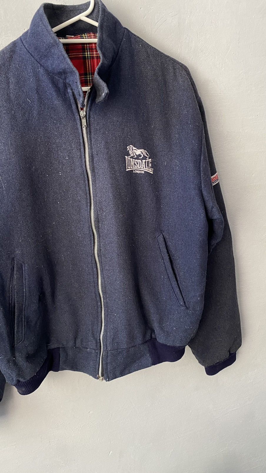 Vintage Vintage Lonsdale bomber jacket Size US XL / EU 56 / 4 - 4 Thumbnail