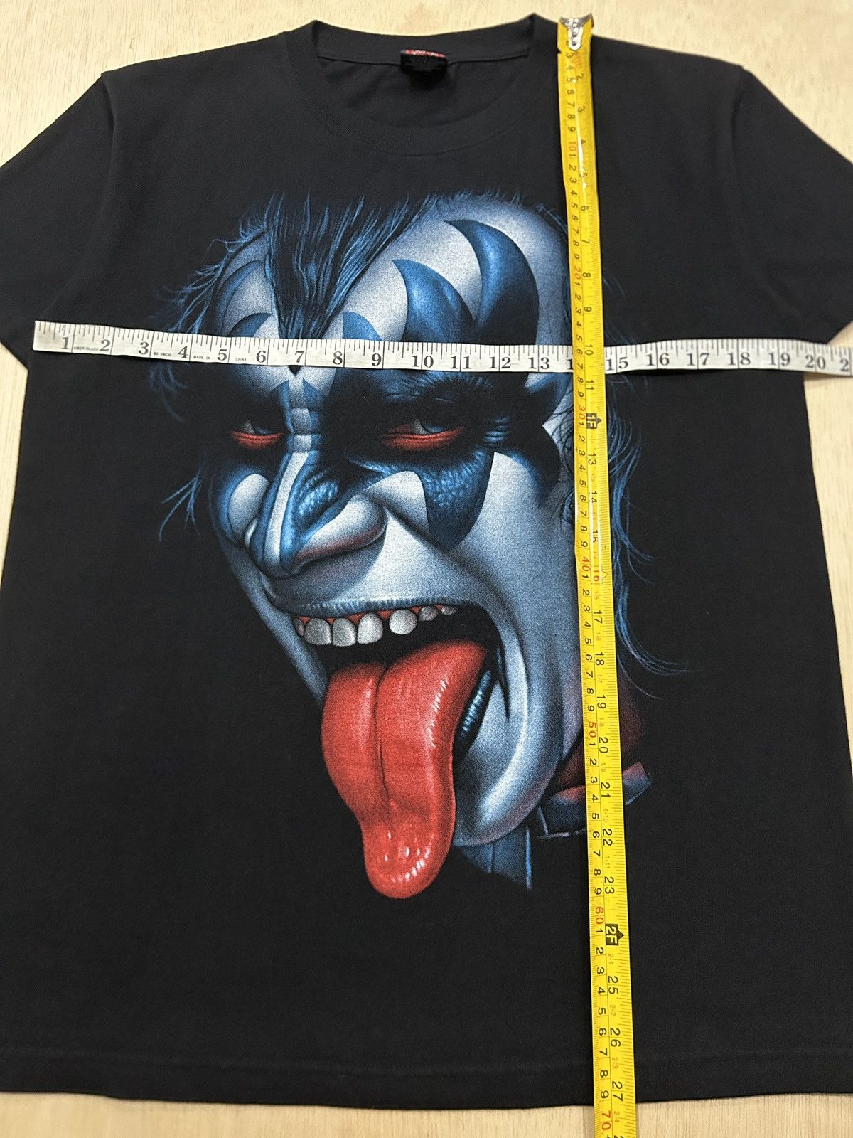 Band Tees Vintage Kiss Rock Band Big Face Tee Size US M / EU 48-50 / 2 - 7 Thumbnail