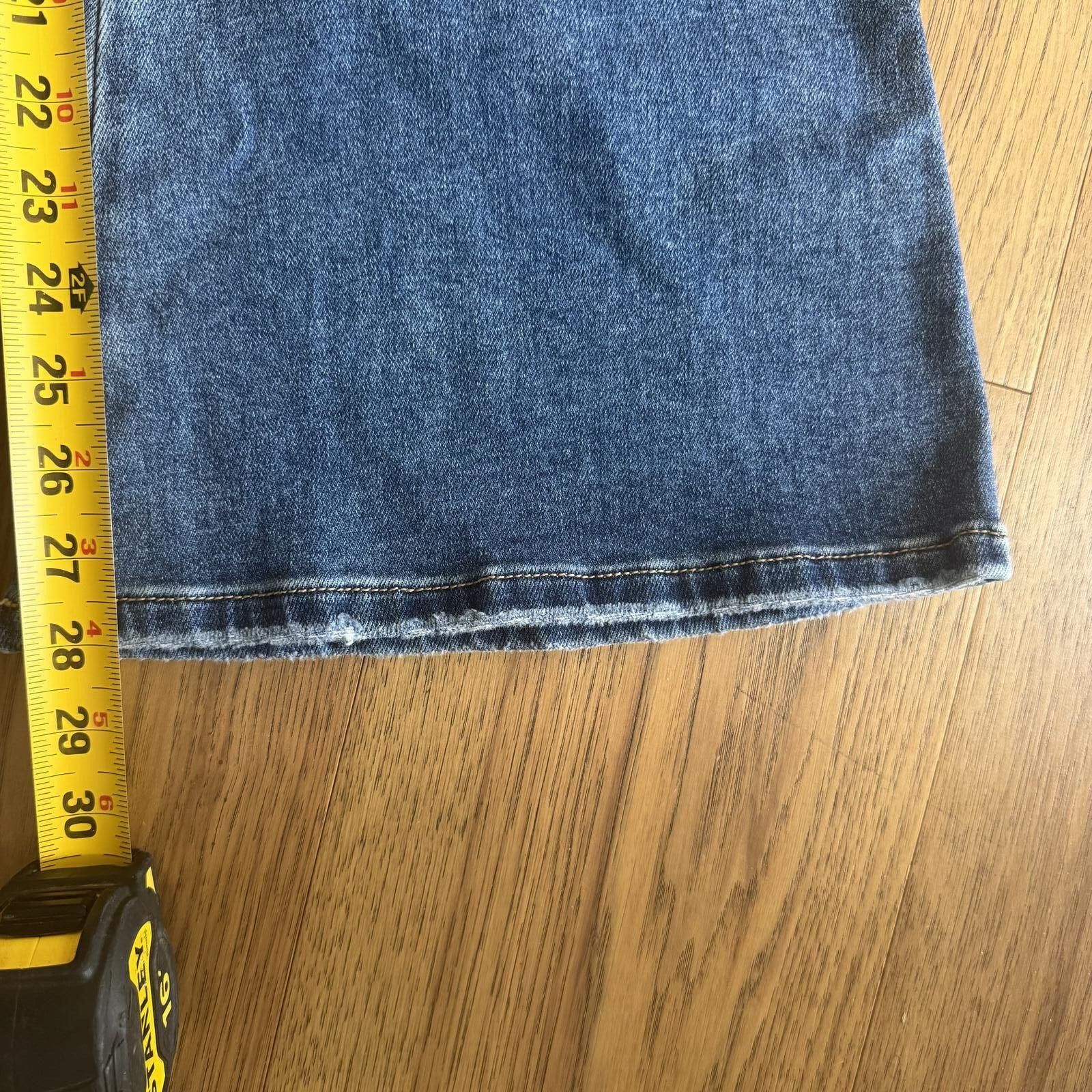 BKE BKE Stella Slim Fit Low Rise Flare Jeans 29x28 Size 29" - 5 Thumbnail