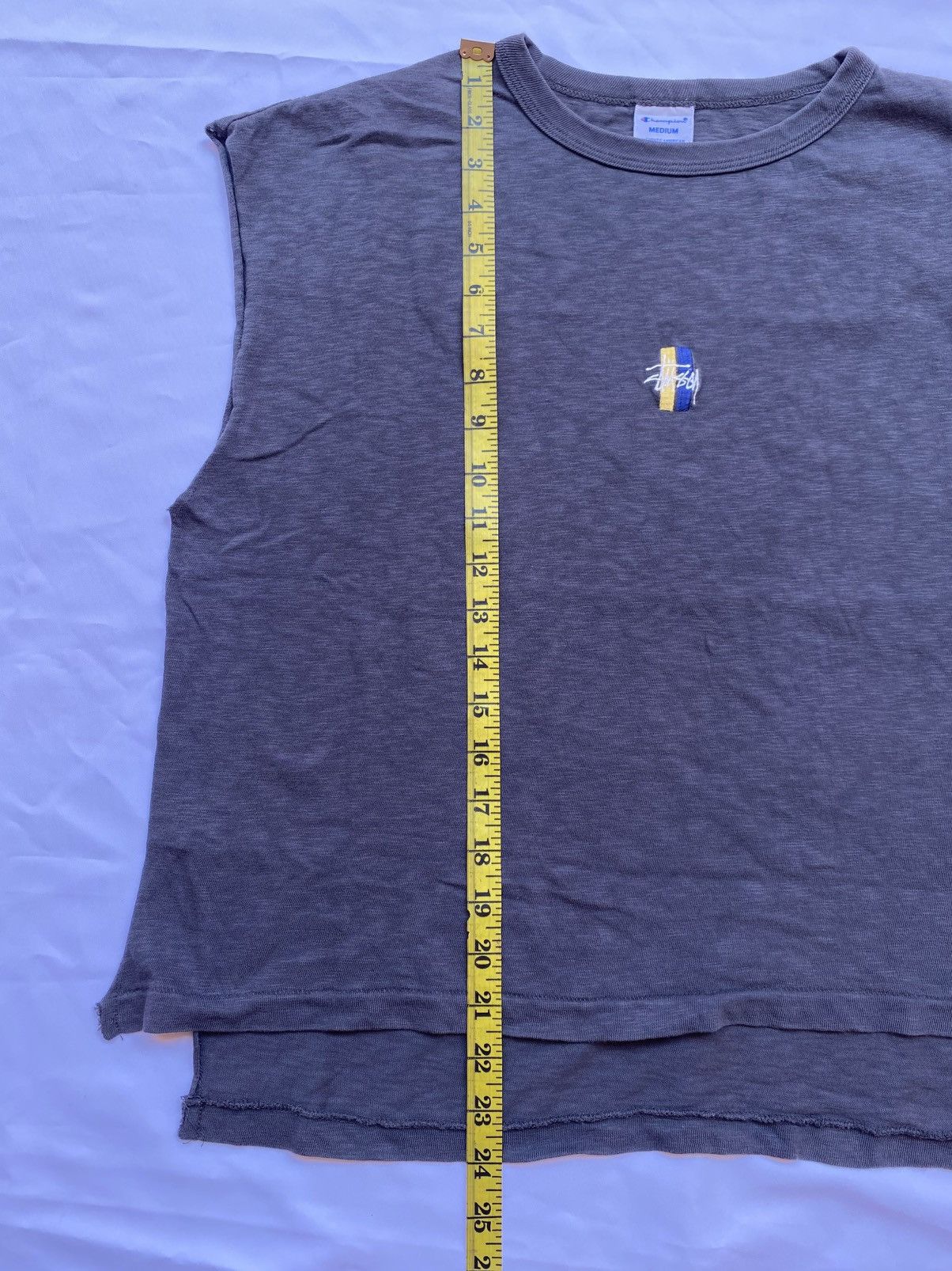 Stussy Stussy x Champion Crop Off Boxy Tee Size US M / EU 48-50 / 2 - 8 Thumbnail