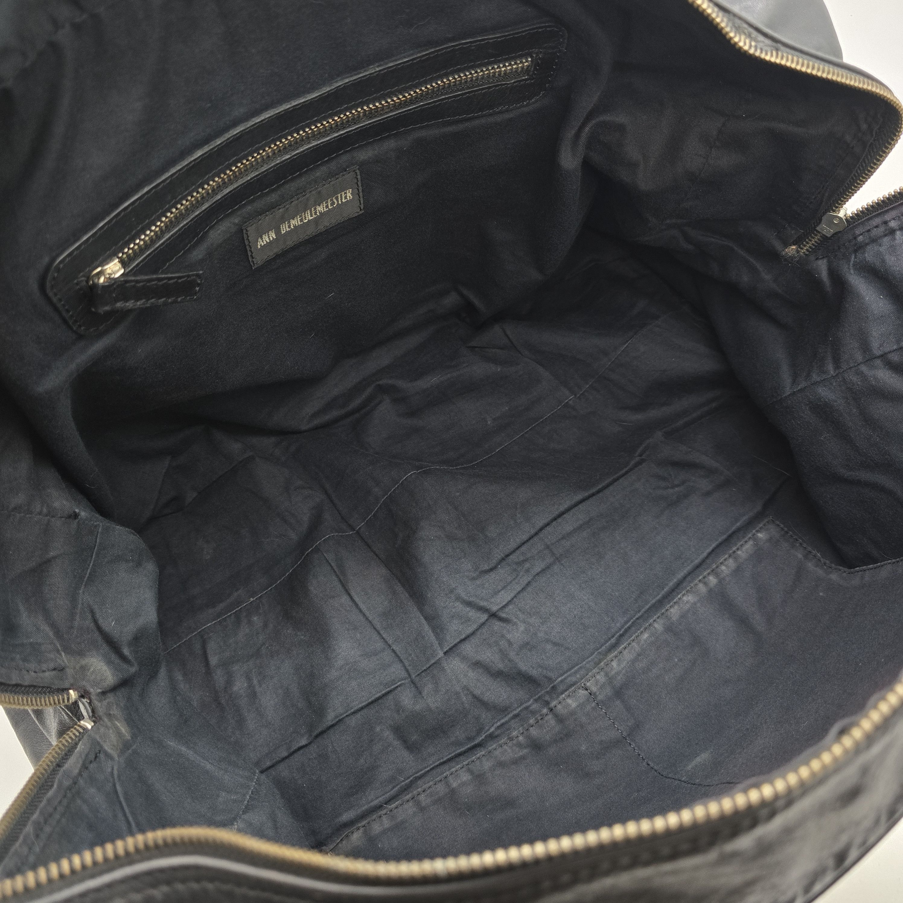 Ann Demeulemeester Ann Demeulemeester - Archive Leather Weekender Bag Size ONE SIZE - 10 Thumbnail