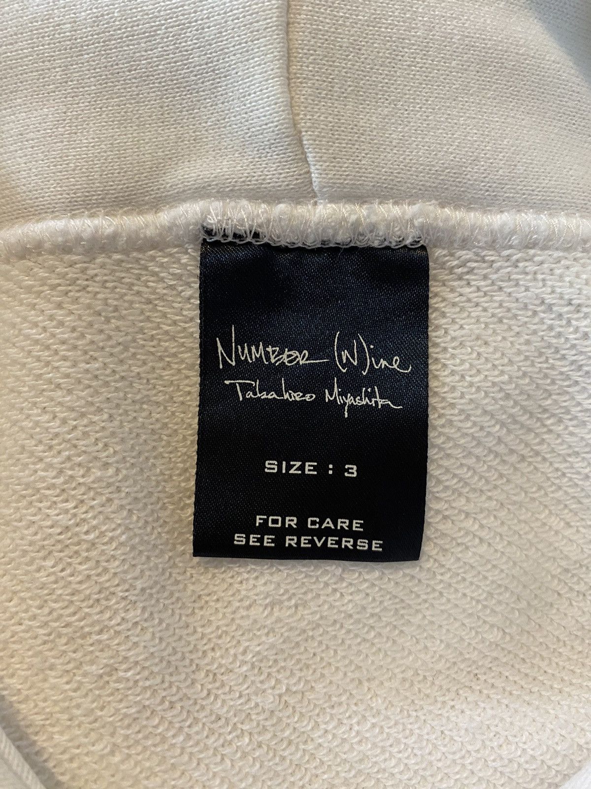 Number (N)ine 03AW Braided hoodie Size US M / EU 48-50 / 2 - 5 Thumbnail