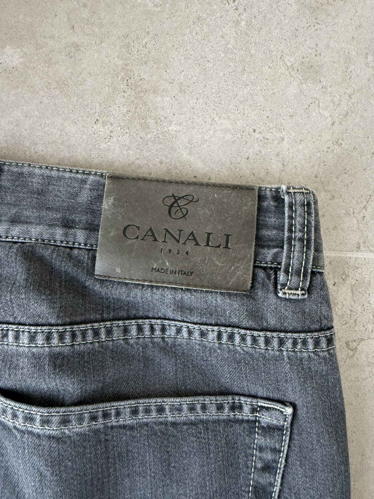 Canali Canali casual pants denim jeans Size US 34 / EU 50 - 6 Thumbnail