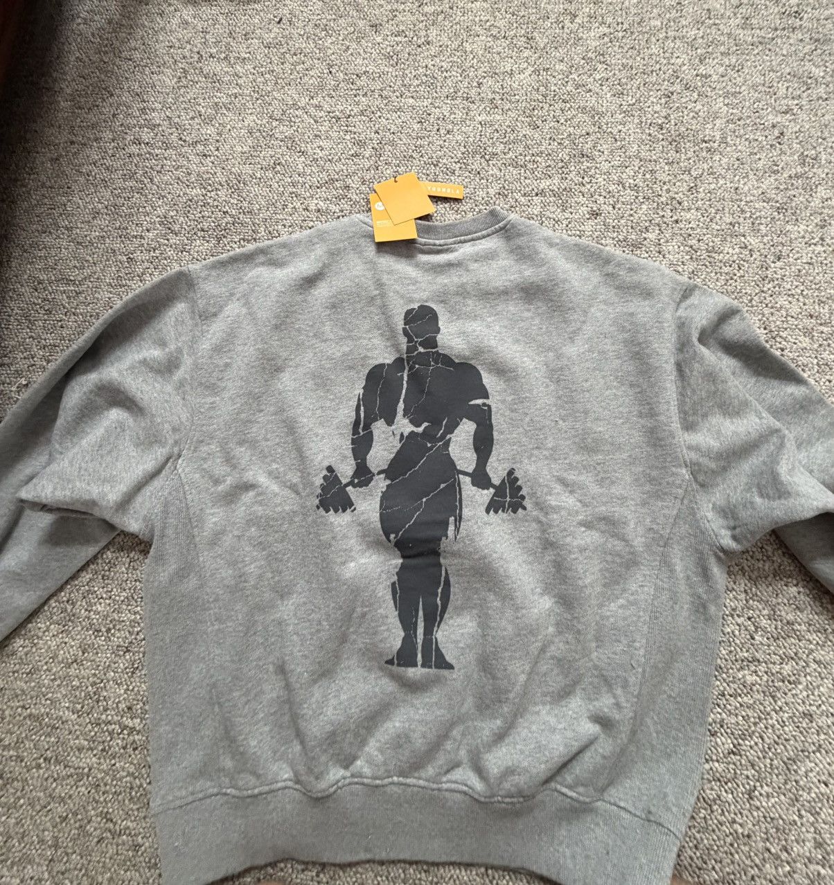 YoungLA GOLD’S GYM LEGACY VINTAGE CREWNECK - YOUNGLA Size US M / EU 48-50 / 2 - 3 Thumbnail