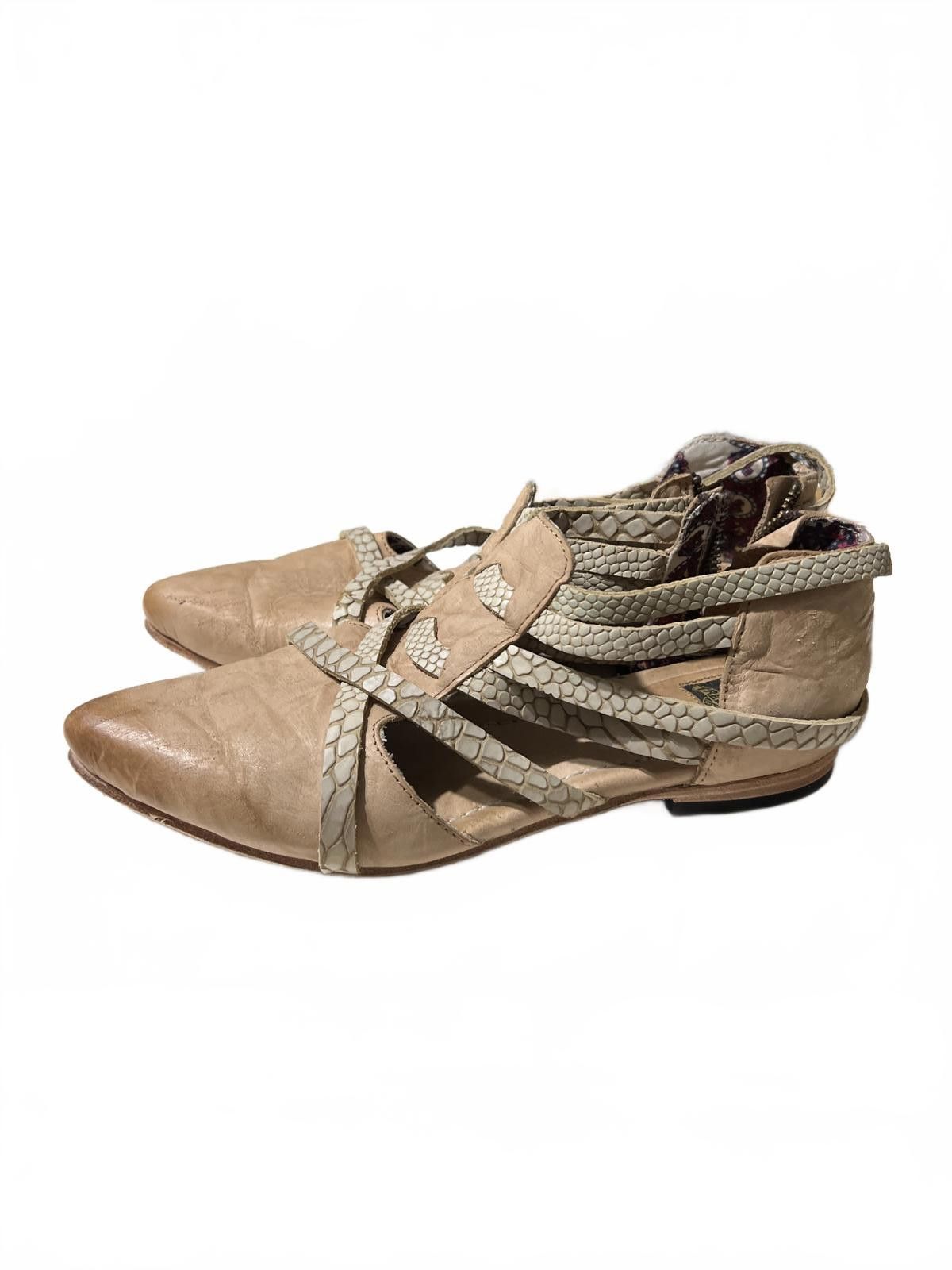 FREEBIRD FREEBIRD By Steven Emory Leather Boots Flats 9 Rustic Size US 9 / IT 39 - 8 Thumbnail