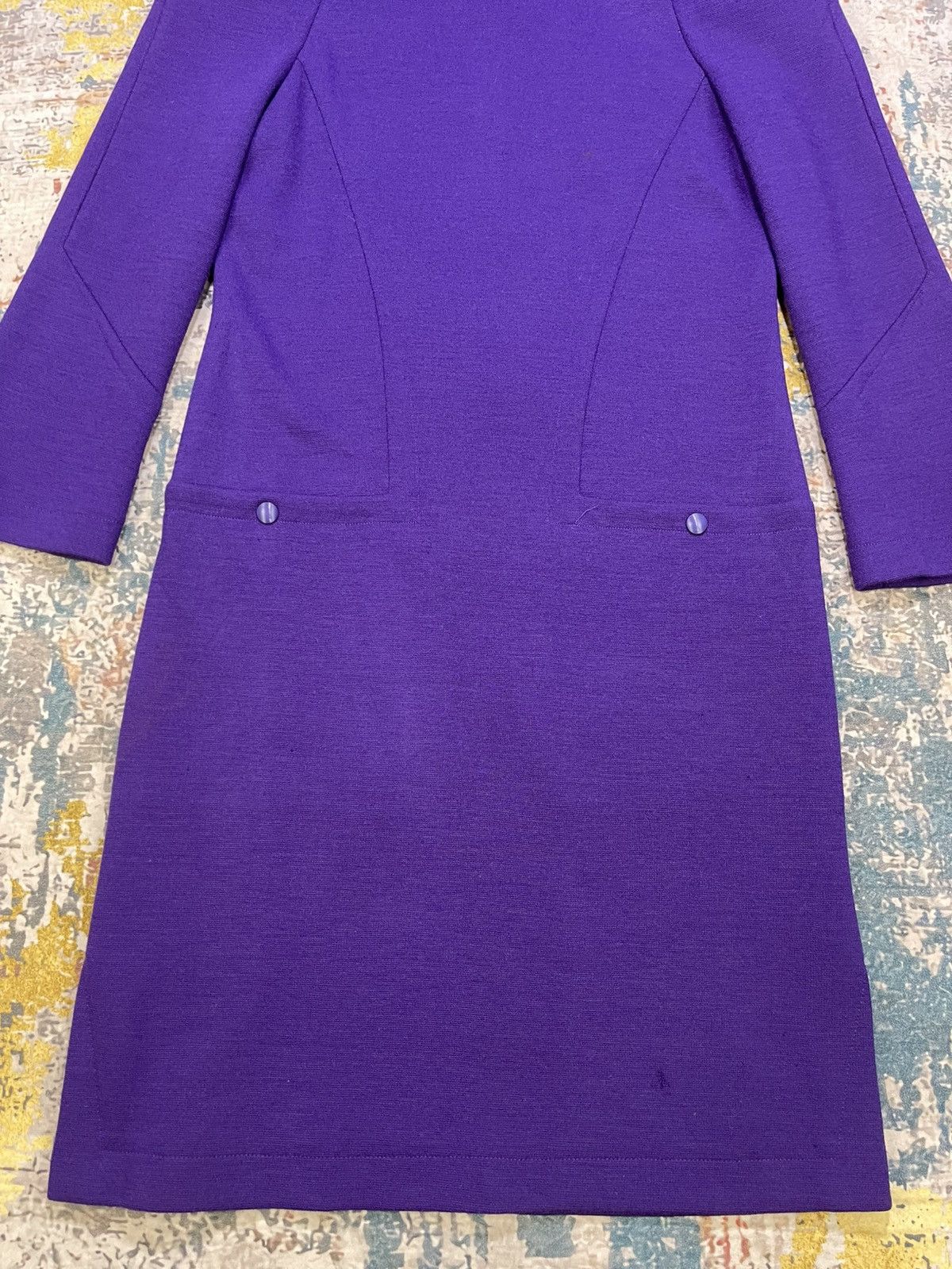Thierry Mugler Thiery Mugler Vintage Midi Shift Dress Size M / US 6-8 / IT 42-44 - 11 Thumbnail