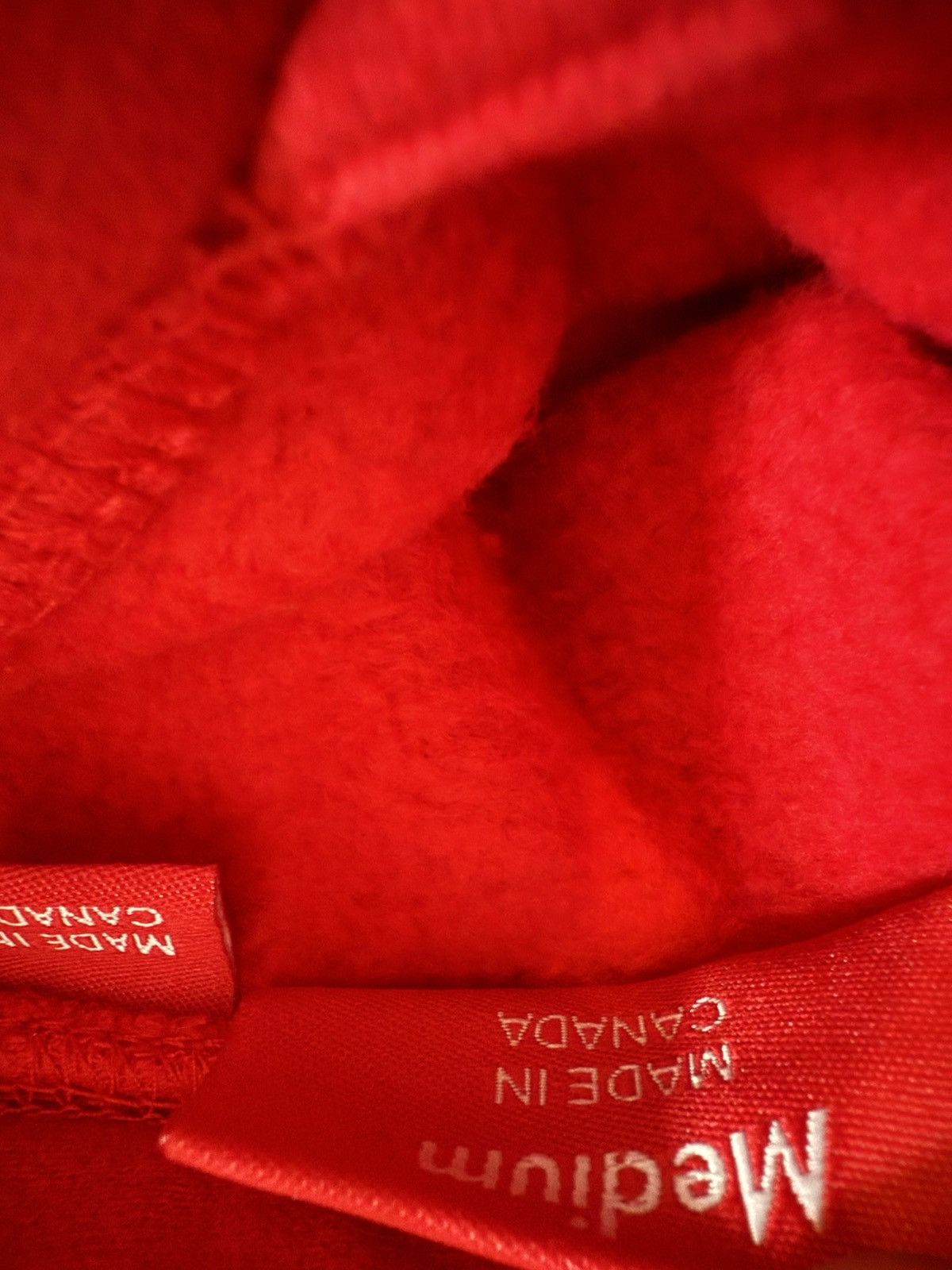 Supreme Supreme Small Box Logo Hoodie Red - Medium - Made in Canada Size US M / EU 48-50 / 2 - 8 Thumbnail