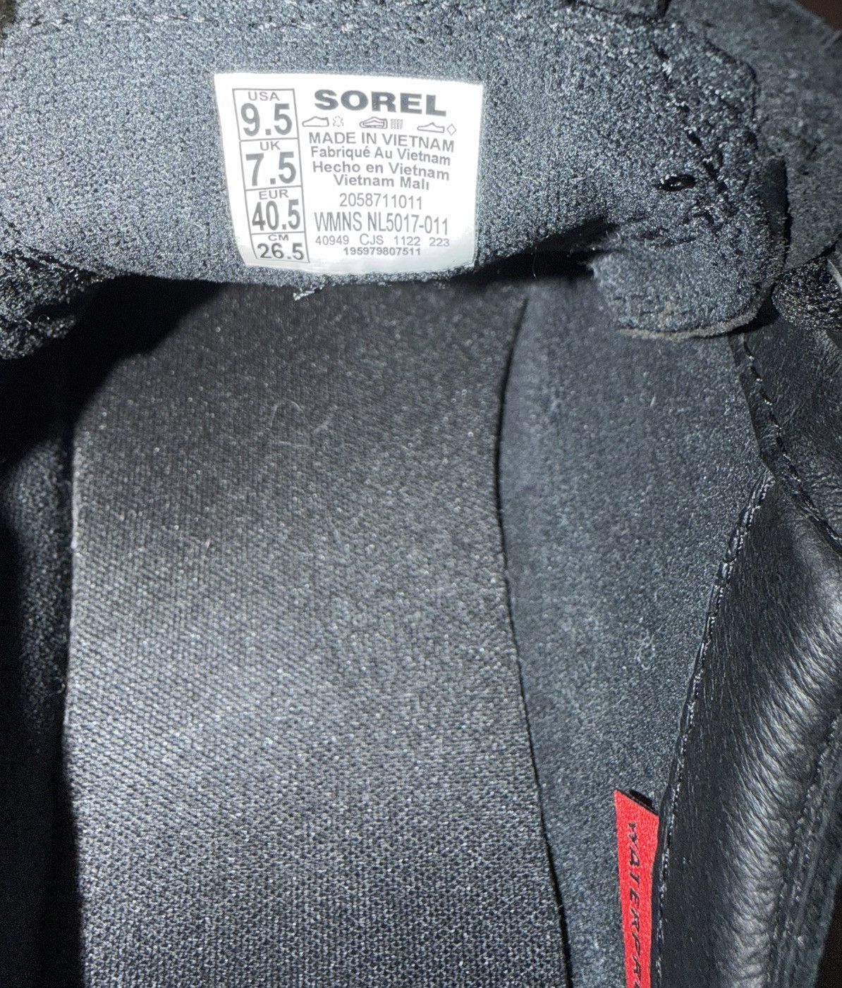 SOREL Sorel Caribou X Waterproof Black Croc Platform Sneaker 9.5 Size US 9.5 / IT 39.5 - 8 Thumbnail