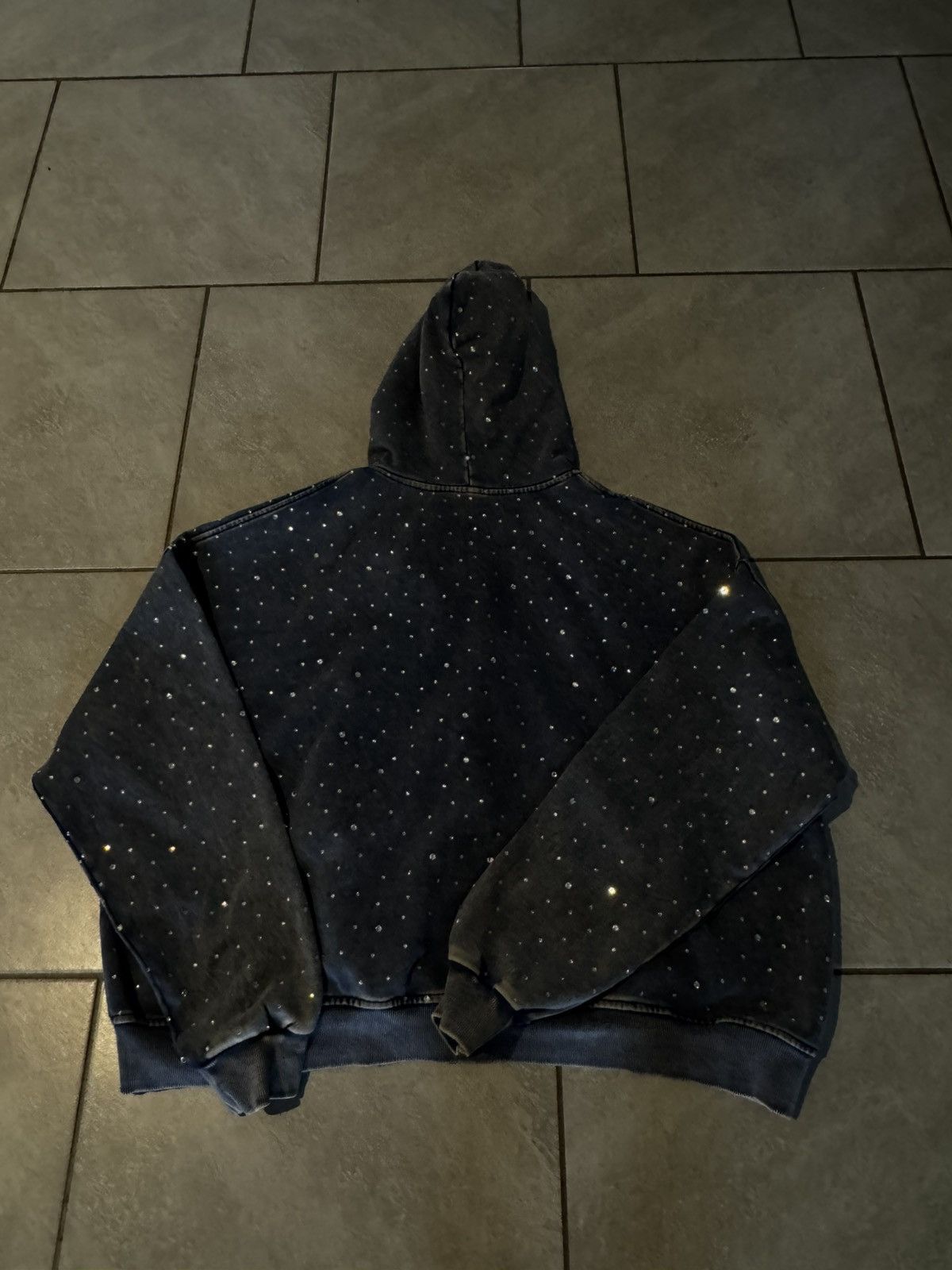 Other Concrete LA Rhinestone Zip-Up Hoodie Size US XL / EU 56 / 4 - 6 Thumbnail