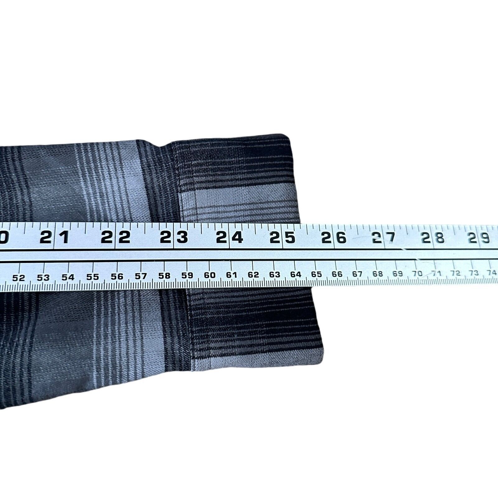 Lululemon Lululemon Masons Peak Flannel Shirt Men’s S Gray Button Size US S / EU 44-46 / 1 - 6 Thumbnail