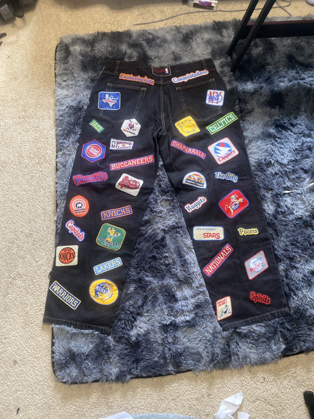 Jeff Hamilton Rare Vintage Jeff Hamilton NBA All-Team Jeans size 40 Size US 40 / EU 56 - 1 Thumbnail