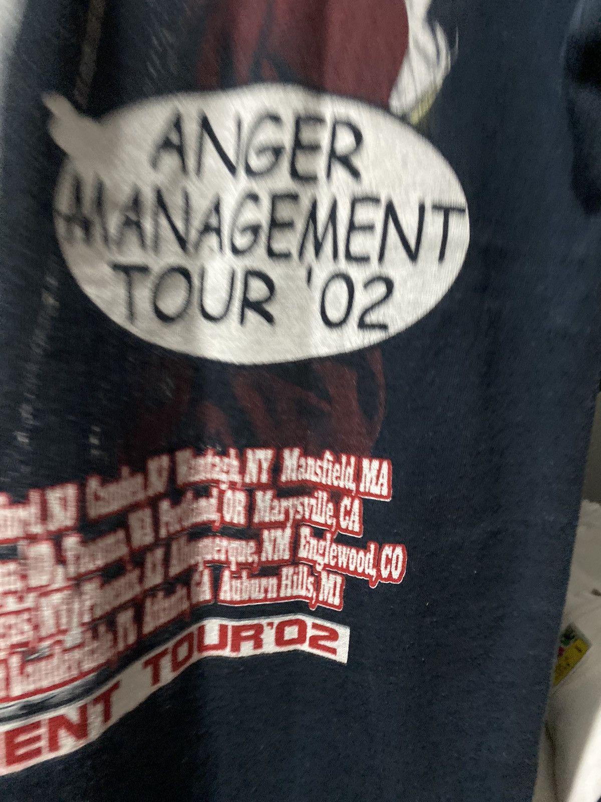 Band Tees × Eminem × Rap Tees Eminem Anger Management Tour 2002 Size US L / EU 52-54 / 3 - 15 Thumbnail