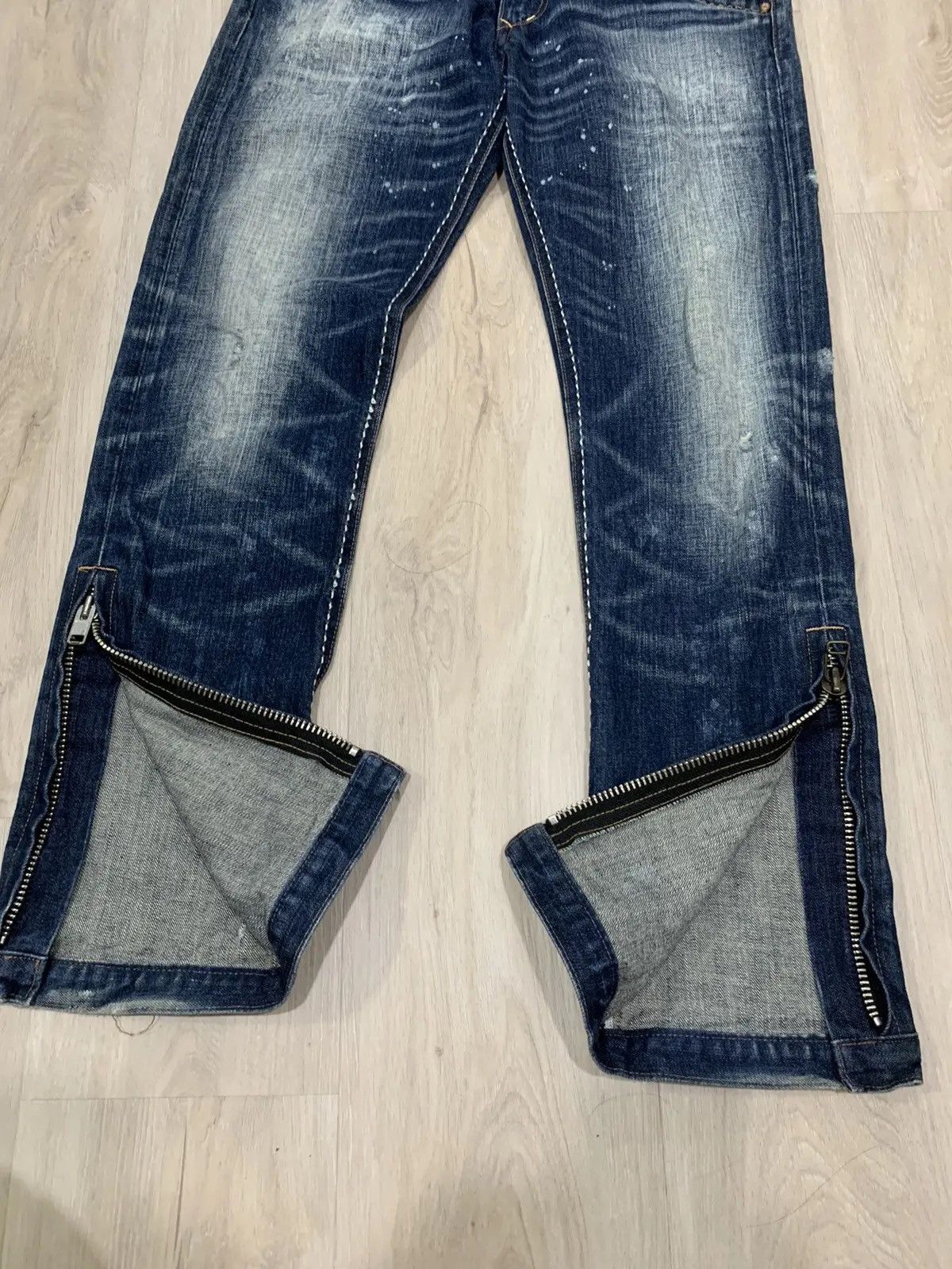 Japanese Brand × Vintage RNA jeans zipper leg style Size US 34 / EU 50 - 16 Thumbnail