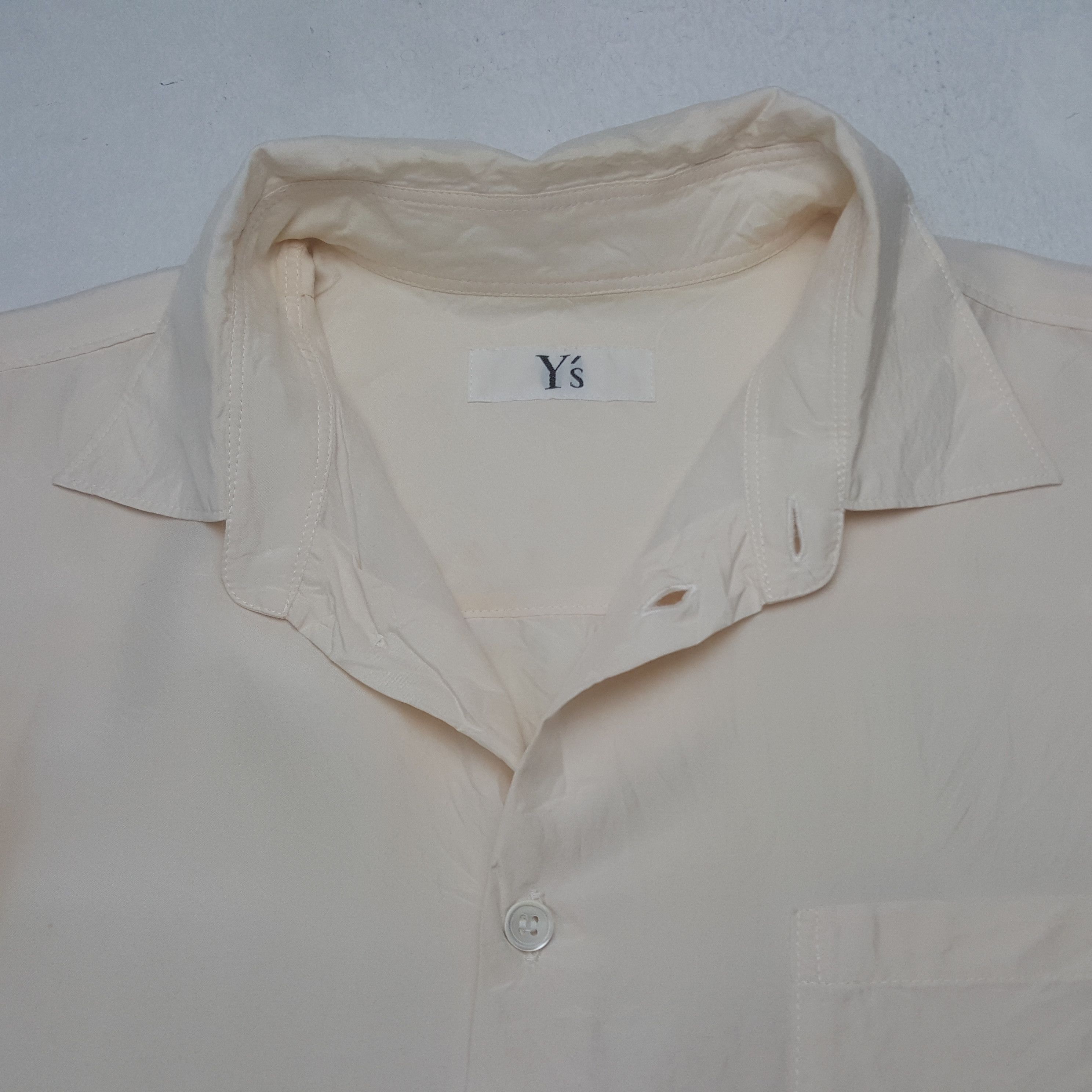 Y's Vintage Y's Japanese Plain Button Up Shirt Size US L / EU 52-54 / 3 - 4 Thumbnail
