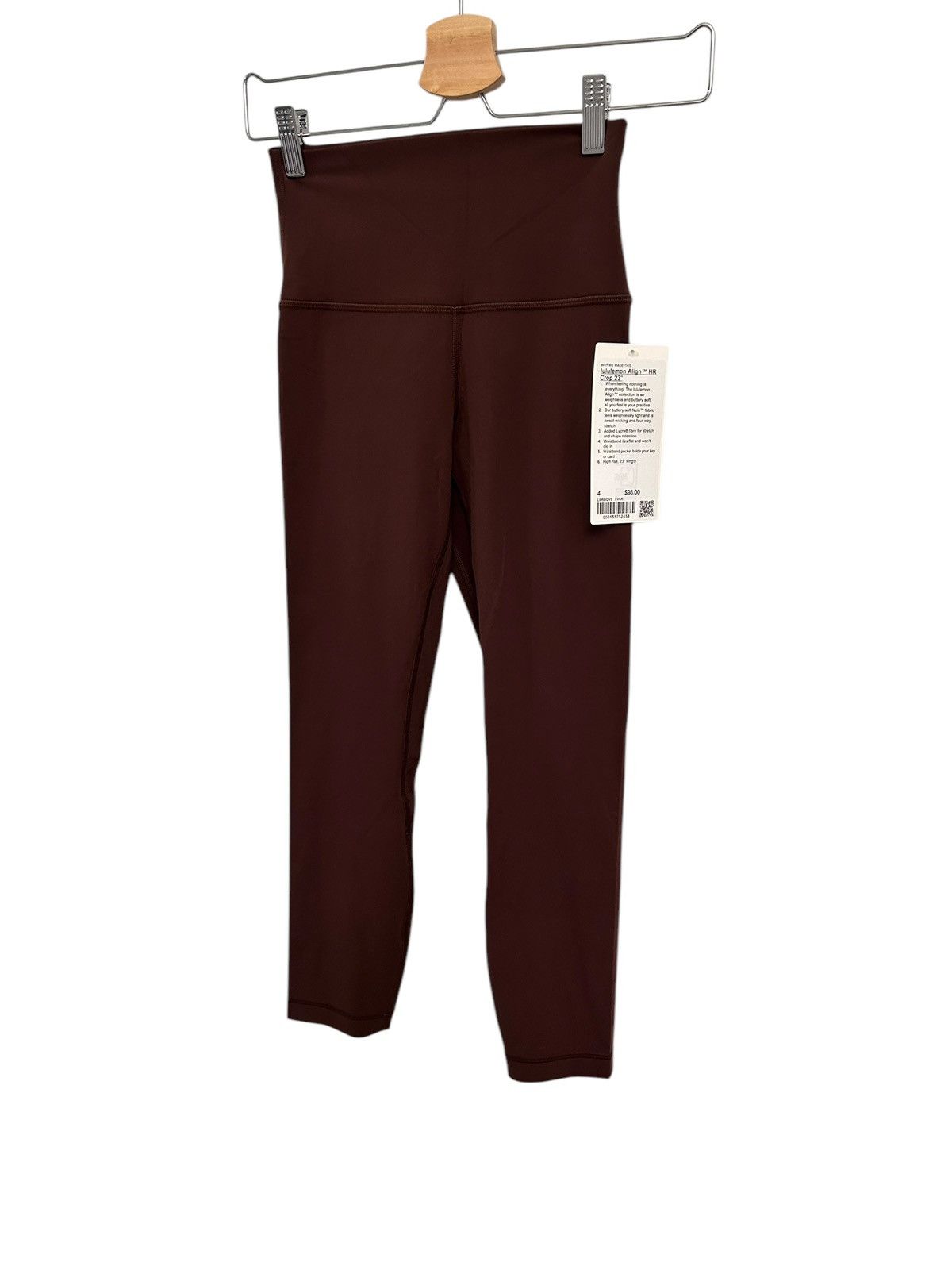 Lululemon lululemon Align High-Rise Crop 23" #4 Lava Cake Leggings Size 27" / US 4 / IT 40 - 6 Thumbnail