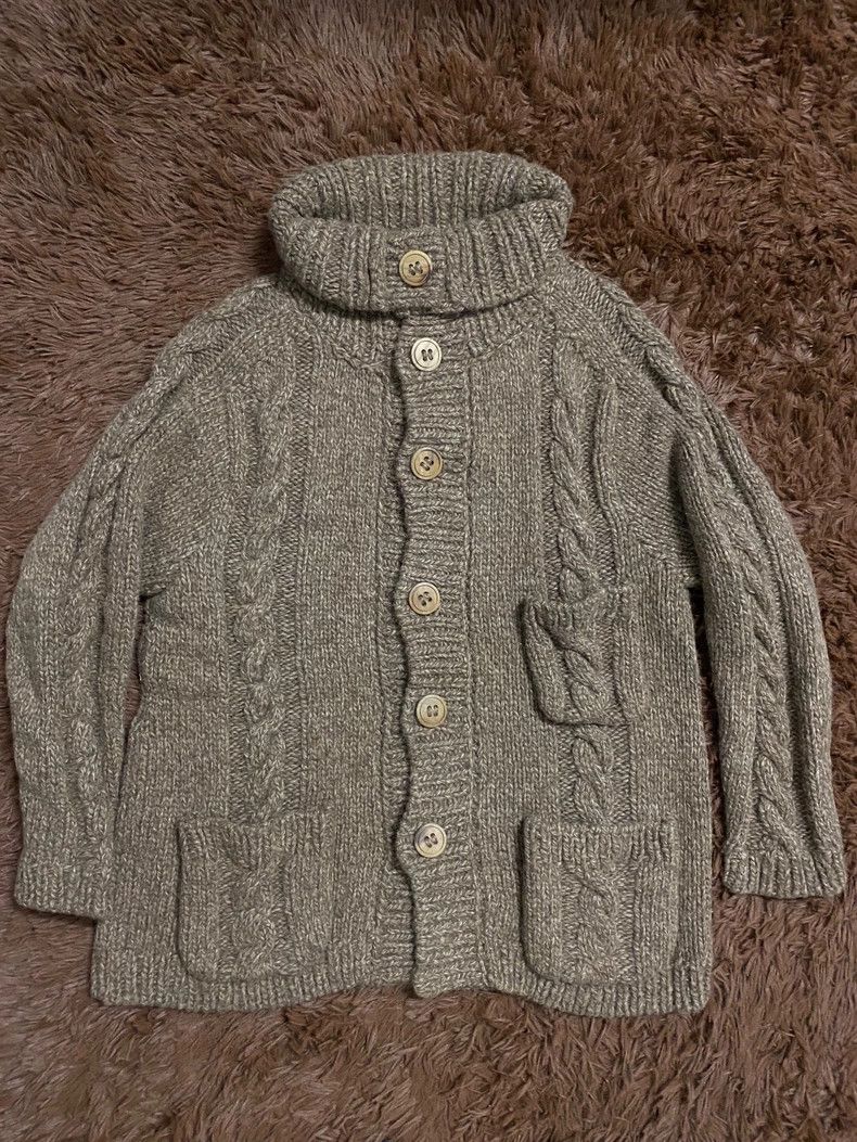 Takahiromiyashita The Soloist. TAKAHIRO MIYASHITA Wool Sweater Coat - dmc Size US S / EU 44-46 / 1 - 1 Thumbnail