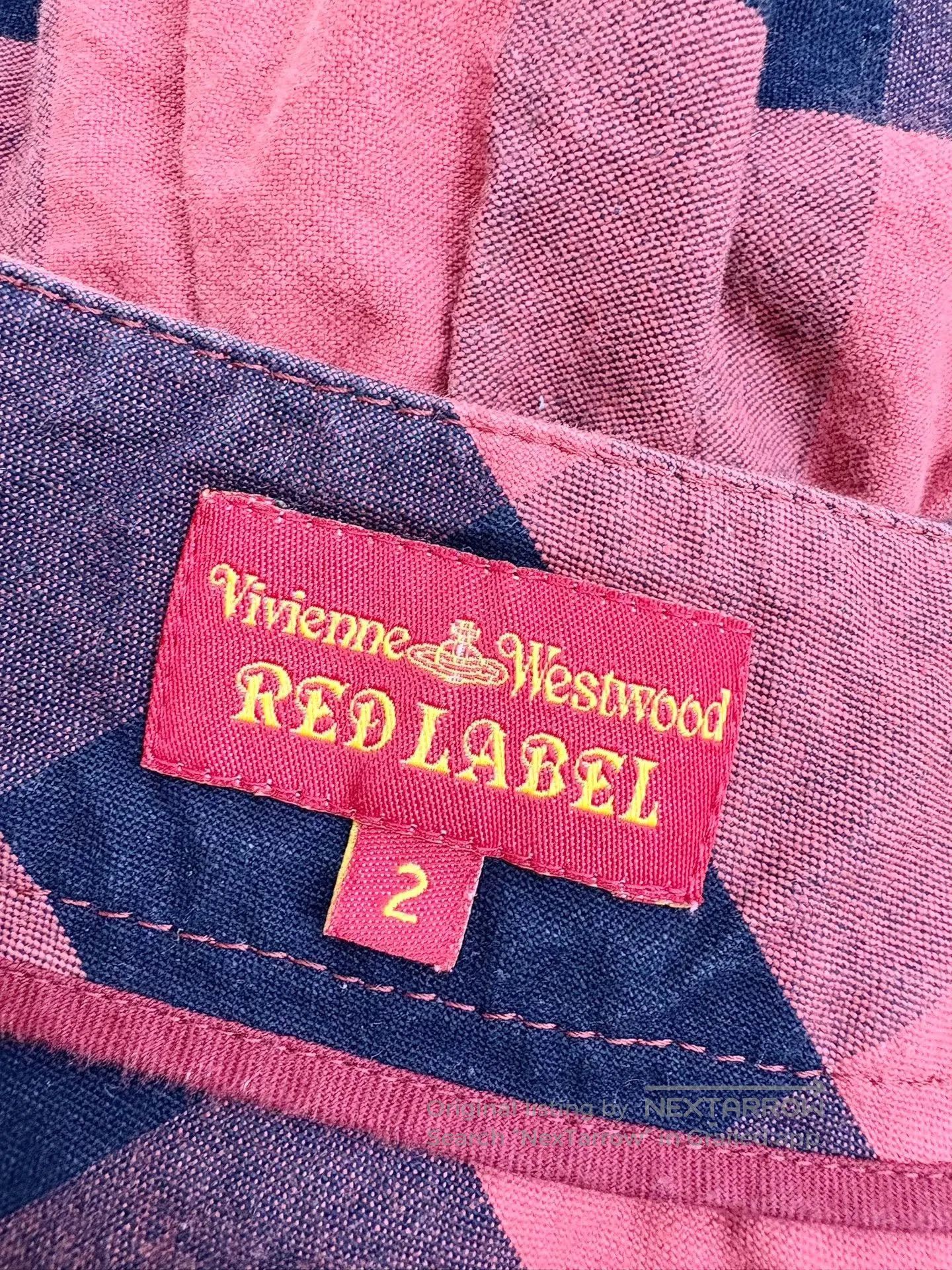 Vivienne Westwood Vivienne Westwood Vintage Red Plaid Buckle Skirt. Size 22" - 4 Thumbnail