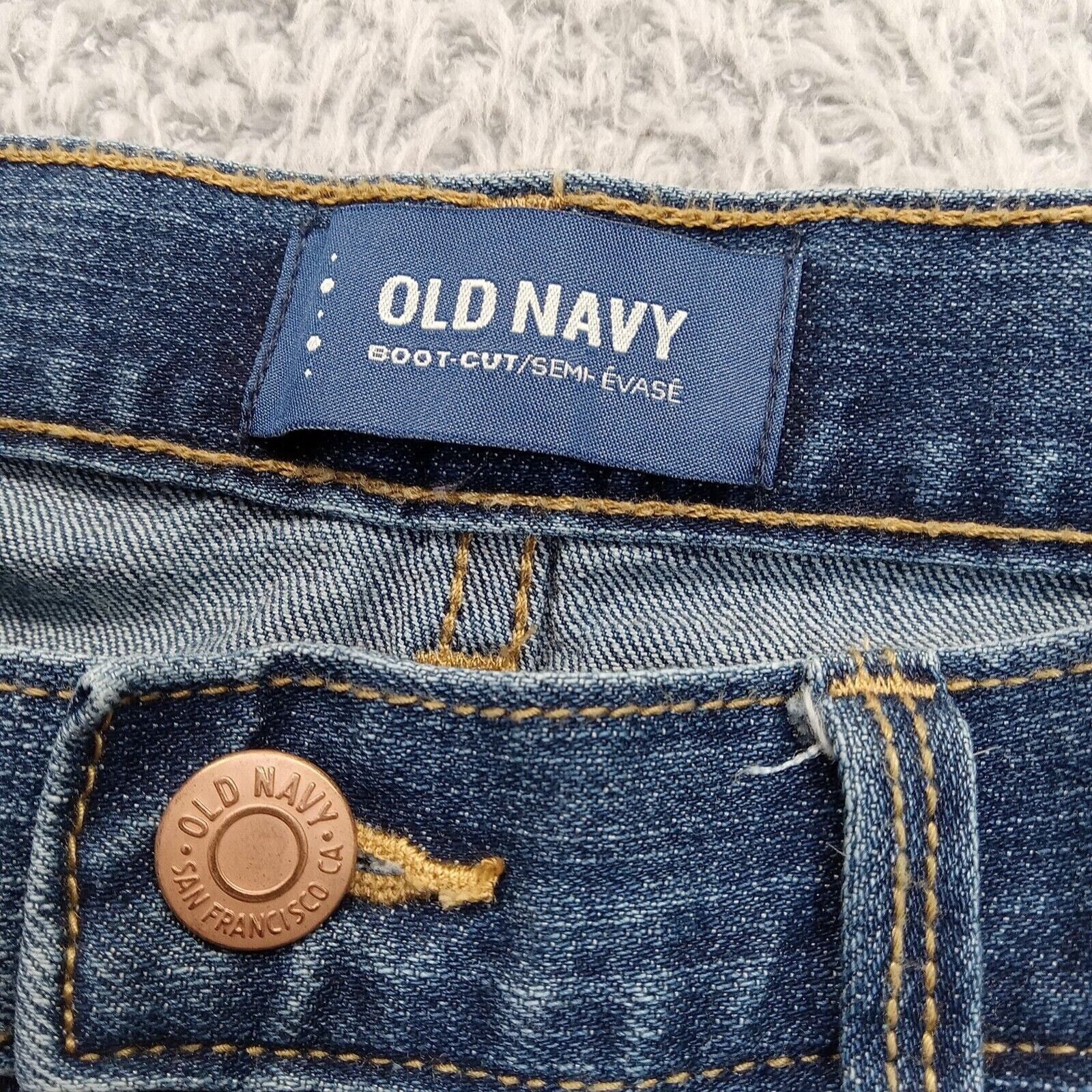 Old Navy Old Navy Jeans 12 Plus Womens 30 X 29 Low Rise Bootcut Denim Size 34" / US 12 / IT 48 - 4 Thumbnail