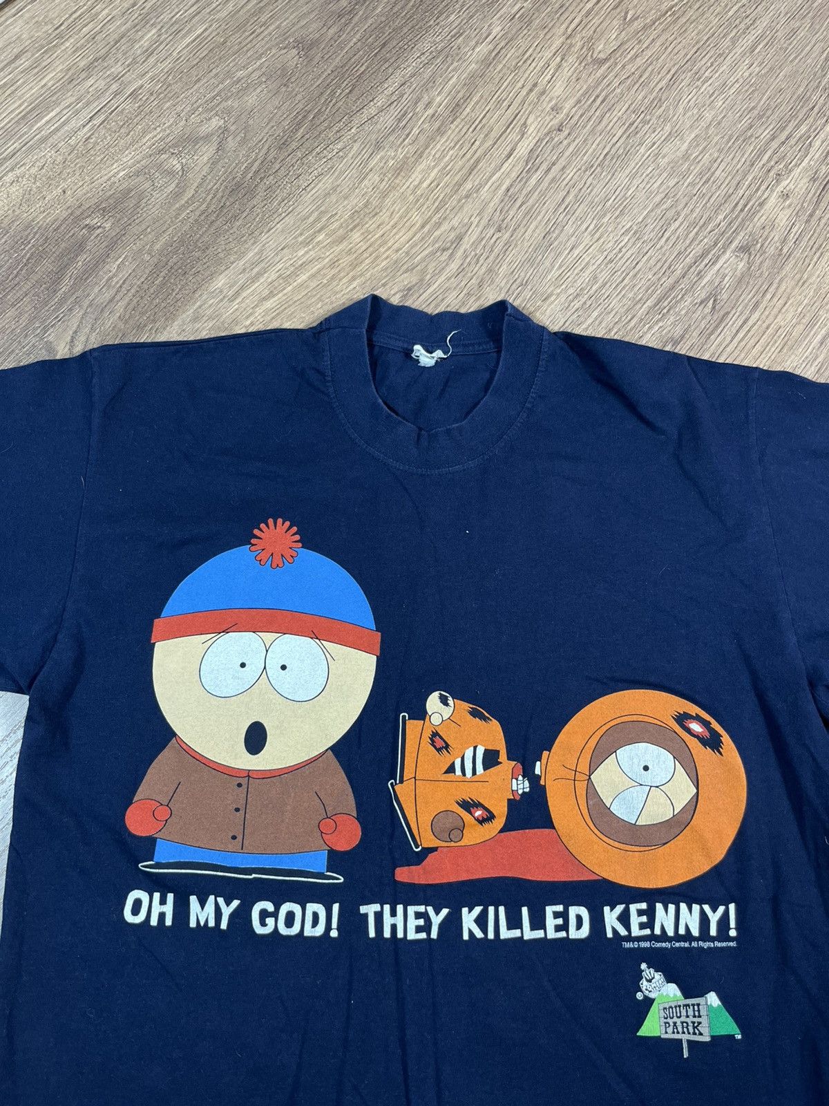 Cartoon Network Vintage South Park 1998 They Killed Kenny T Shirt Size US L / EU 52-54 / 3 - 2 Thumbnail