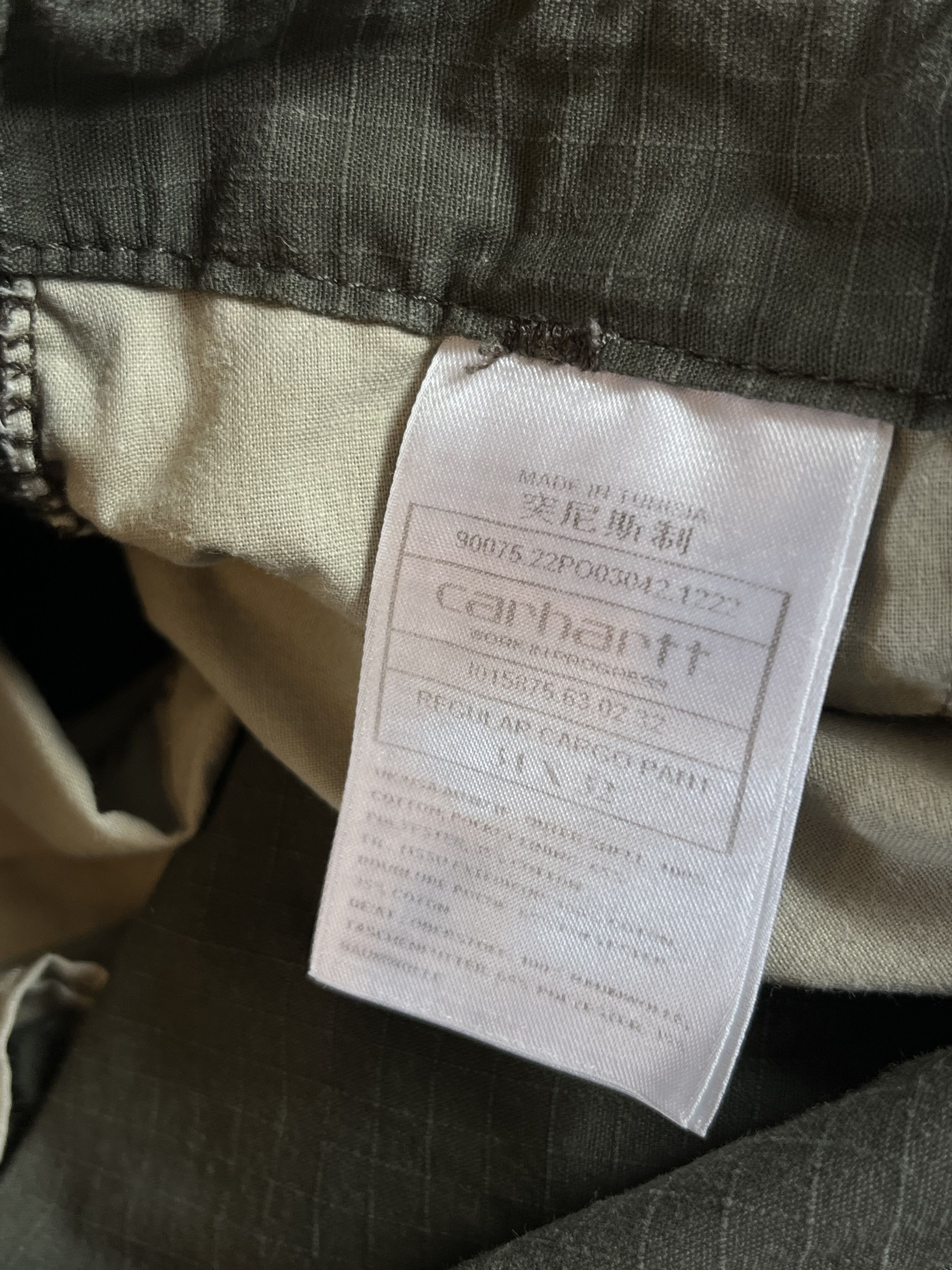 Carhartt Vintage Y2K Carhartt WIP Regular Cargo Pants Military Size US 34 / EU 50 - 5 Thumbnail