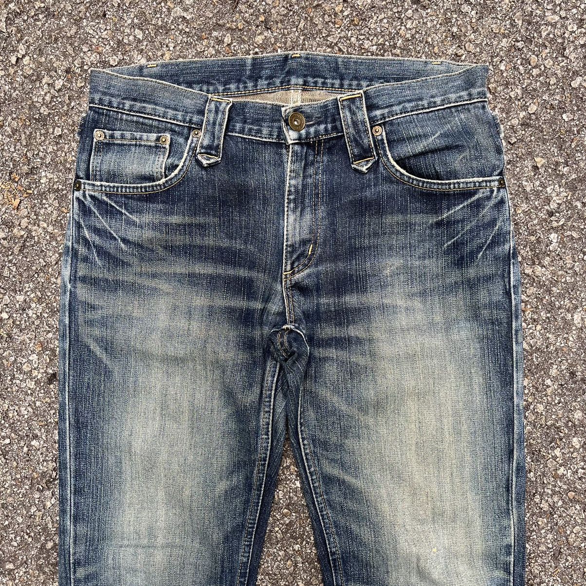 Edwin × Japanese Brand Flared Edwin Japan Jeans Boot Cut Faded Denim Size US 31 - 3 Thumbnail