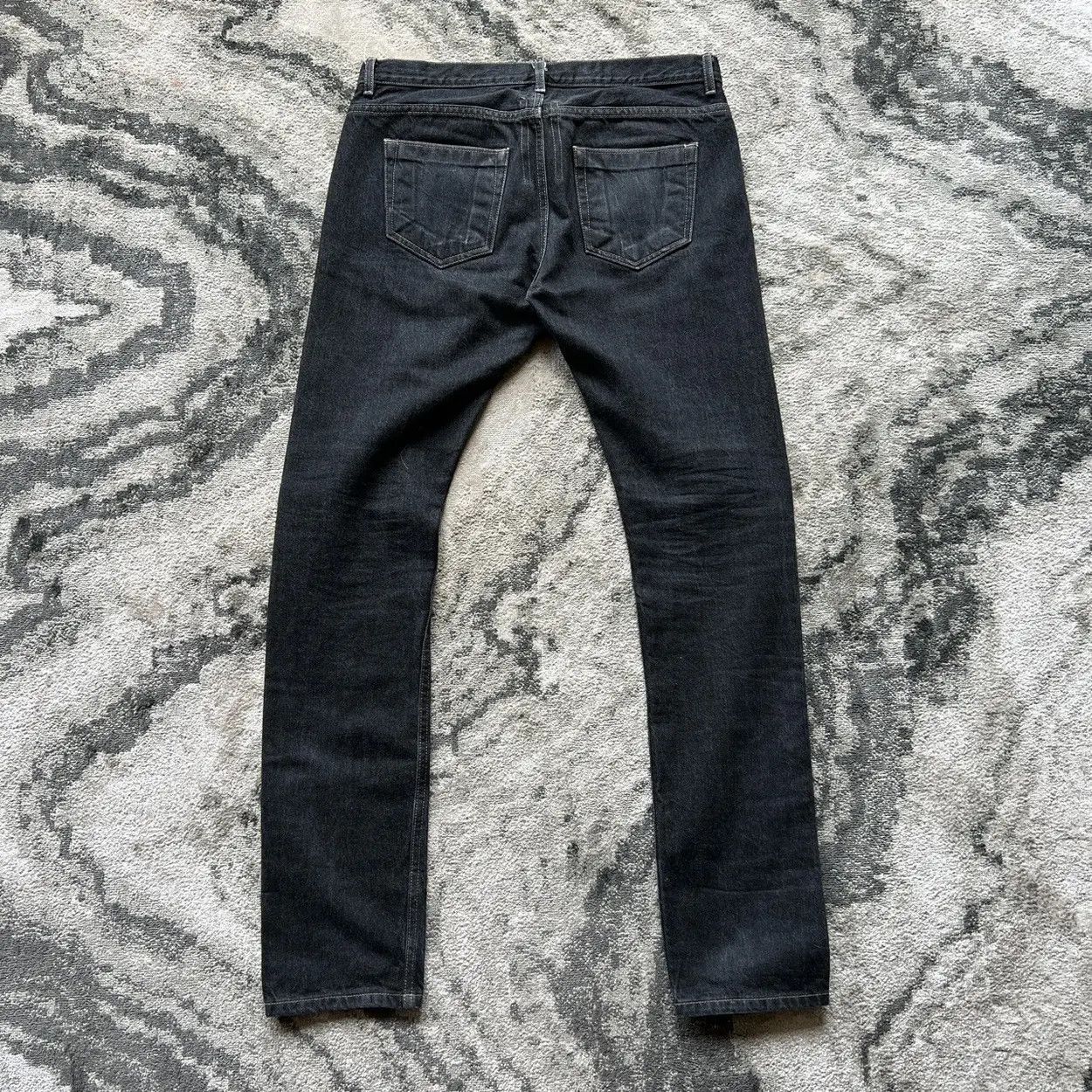 Rick Owens Drkshdw Rick Owens Olmar & Mitra Black Denim Jeans Size US 32 / EU 48 - 3 Thumbnail