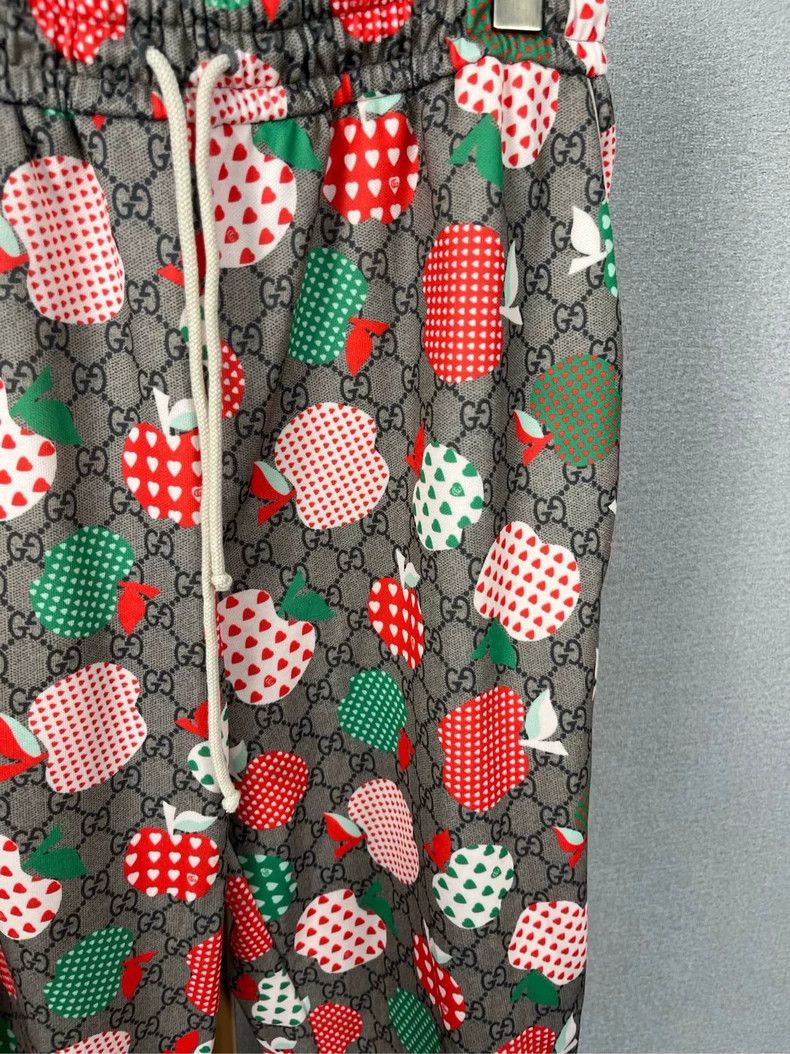 Gucci Gucci Size S Full printed drawstring sports trousers 2504- Size 25" / US 0 / IT 36 - 3 Thumbnail