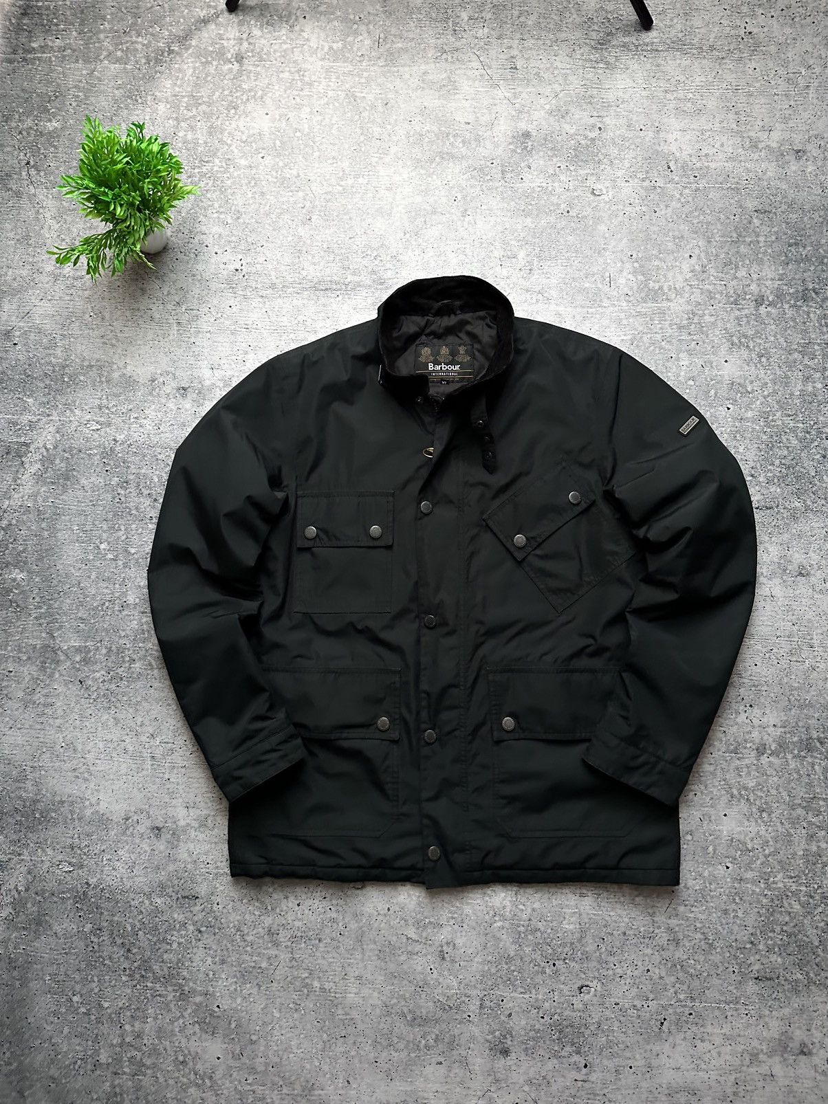 Barbour Barbour International Waterproof Tyne WPB Rain Biker Jacket Grailed