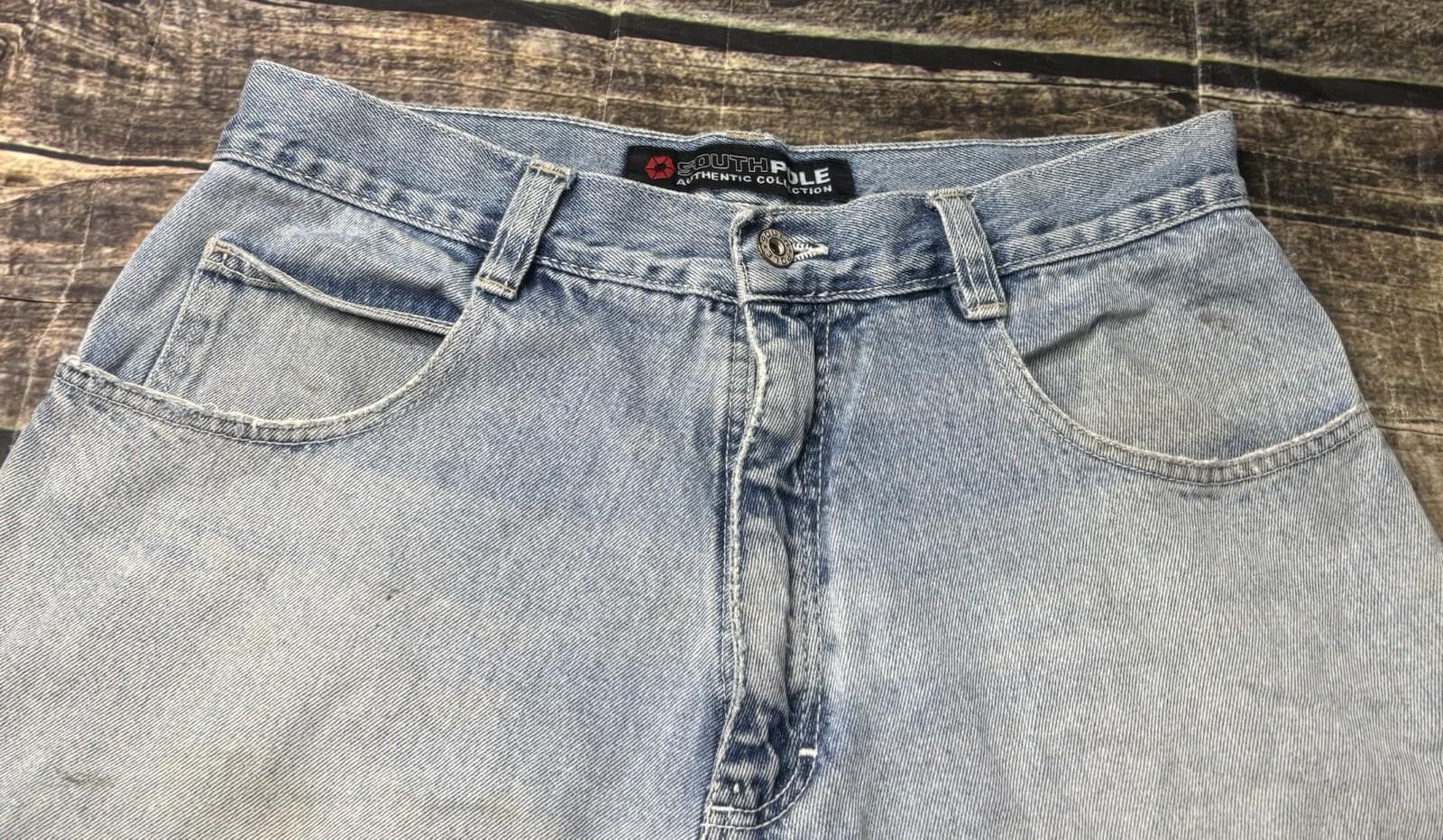 Southpole VTG Southpole Jeans Shorts Men's 34 Denim Baggy Cotton 90s Size US 34 / EU 50 - 4 Thumbnail