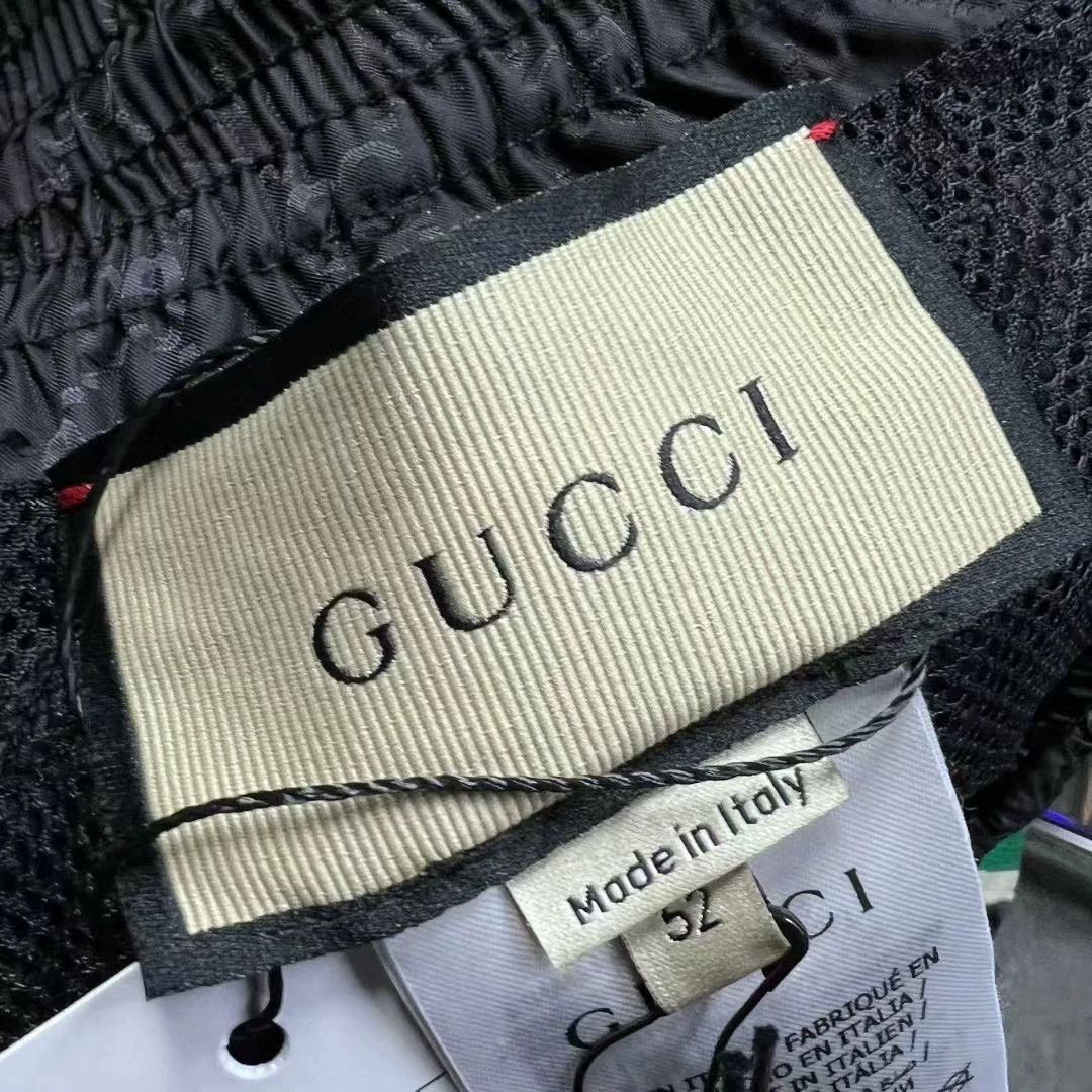 Gucci gucci khaki drawstring casual shorts Size US 36 / EU 52 - 3 Thumbnail