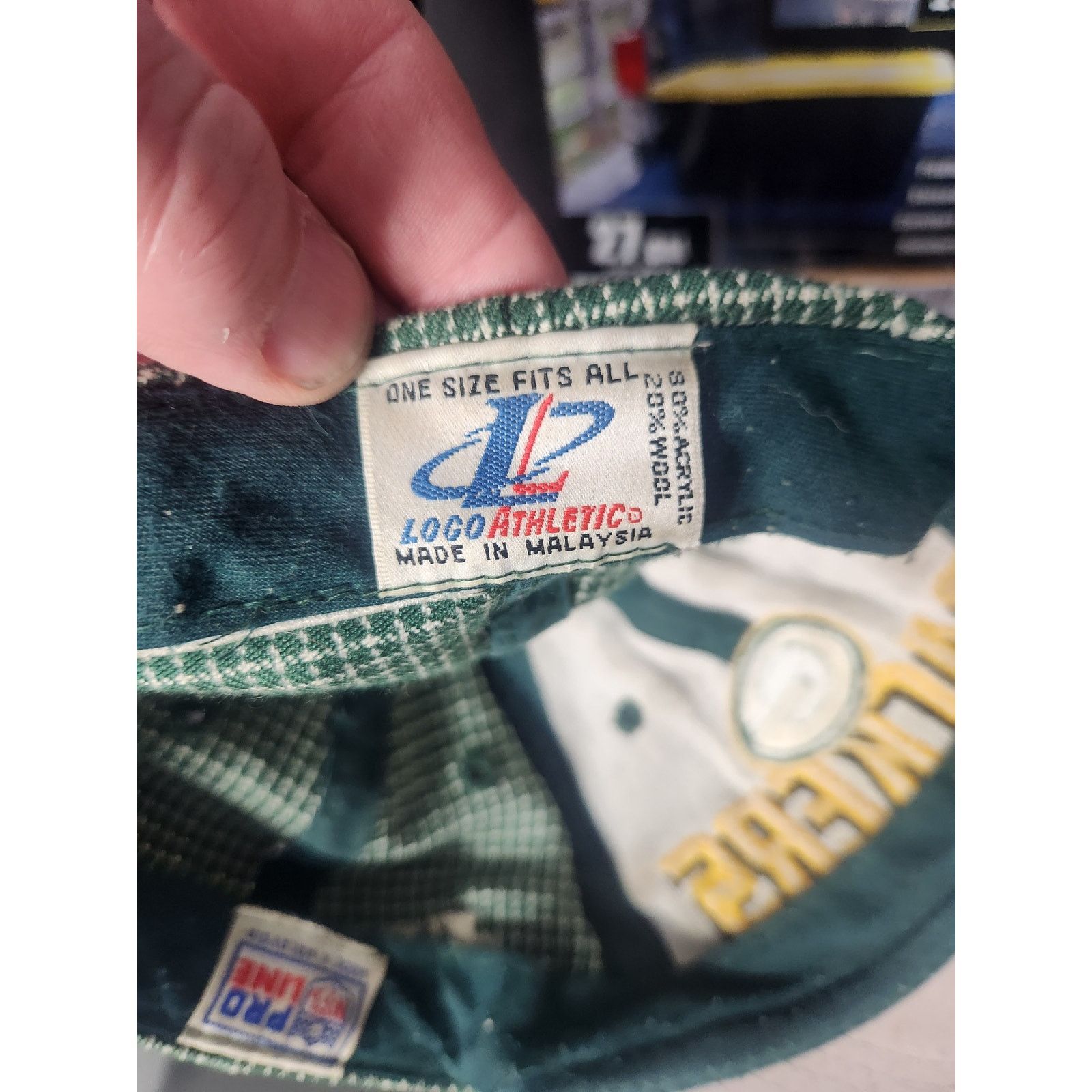 Logo Athletic Vintage Green Bay Packers Proline Hat Size ONE SIZE - 6 Thumbnail
