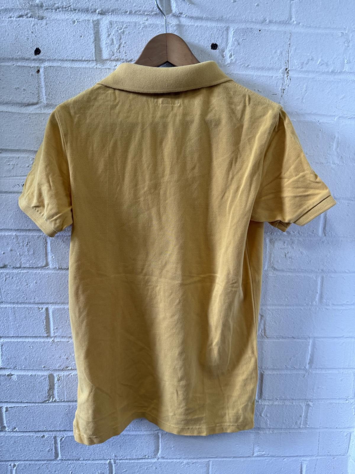 Superdry Superdry Yellow Polo Shirt with Contrast Collar Size US S / EU 44-46 / 1 - 3 Thumbnail