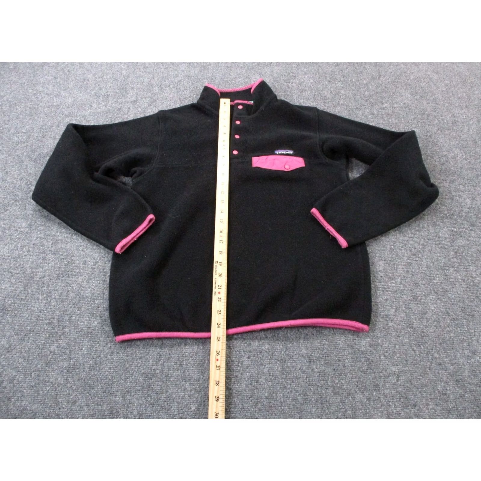 Patagonia Patagonia Jacket Womens M Black Snap Fleece Synchilla Sweater Jumper 25455 Size M / US 6-8 / IT 42-44 - 3 Thumbnail