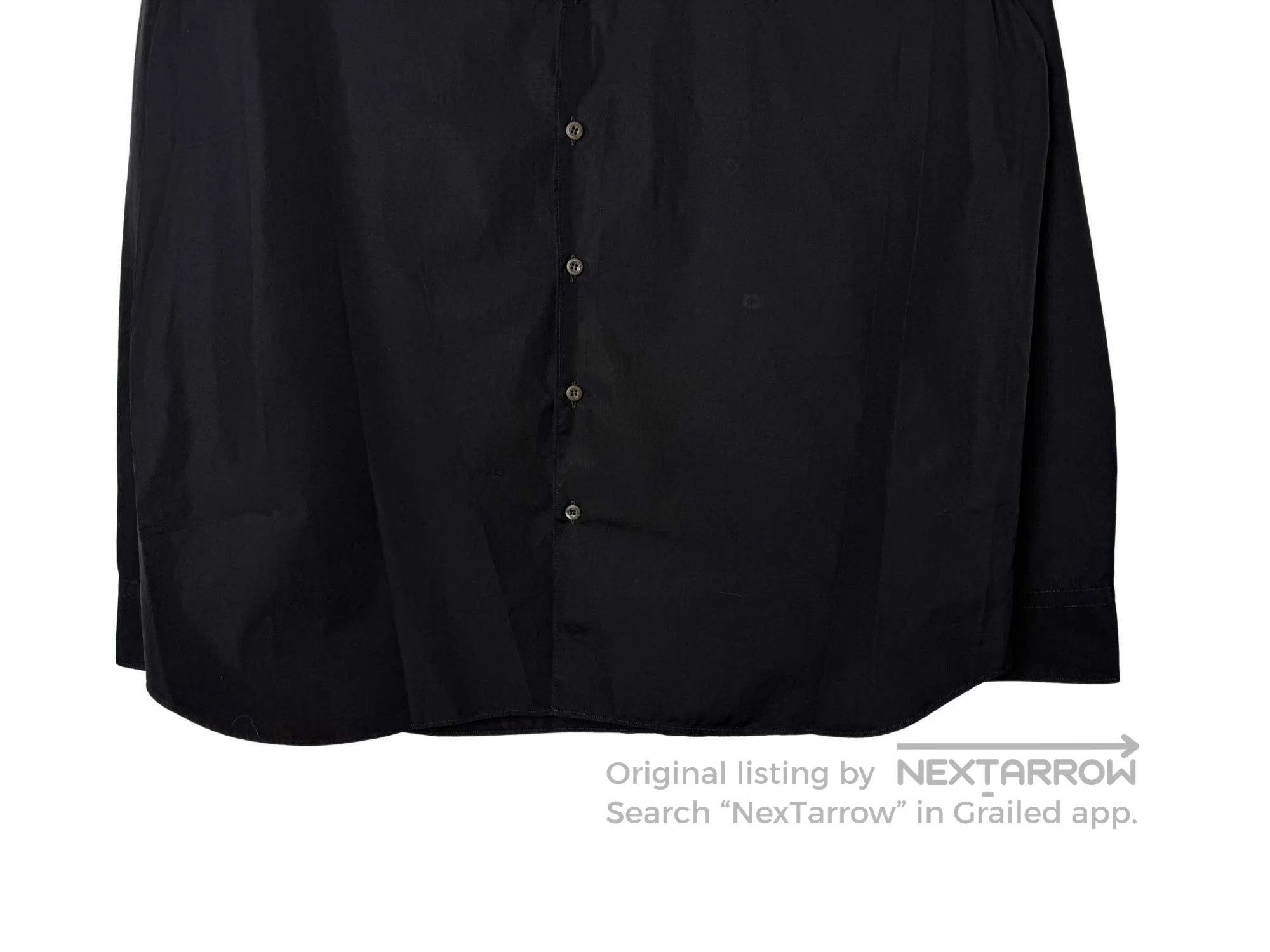 Prada Prada Triangle Logo Functional Pocket Long Sleeve Shirt Size US XL / EU 56 / 4 - 3 Thumbnail