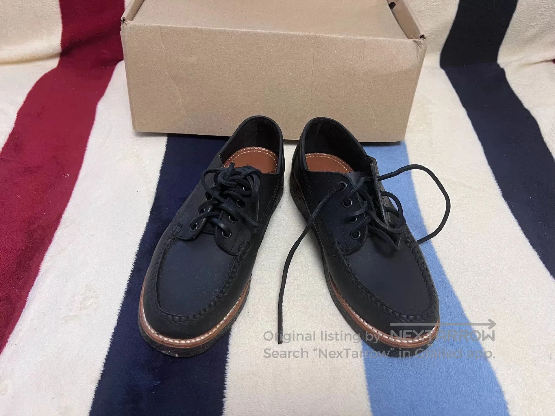 Yuketen Yuketen Black Boat Shoes. Size US 7 / EU 40 - 1 Thumbnail