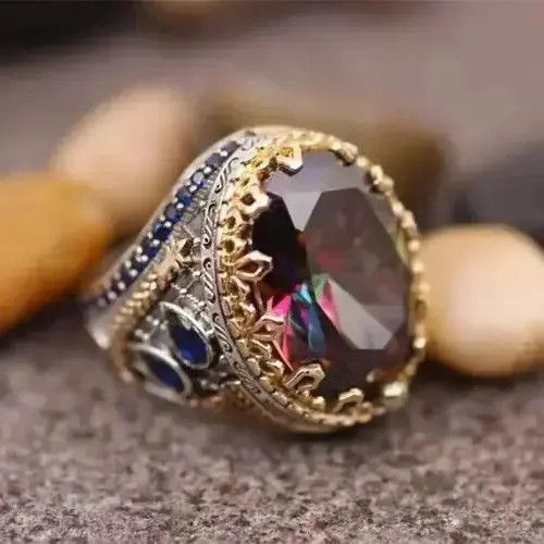 Other Vintage Metal Craftsman Engraved Signet Ring Size ONE SIZE - 5 Thumbnail