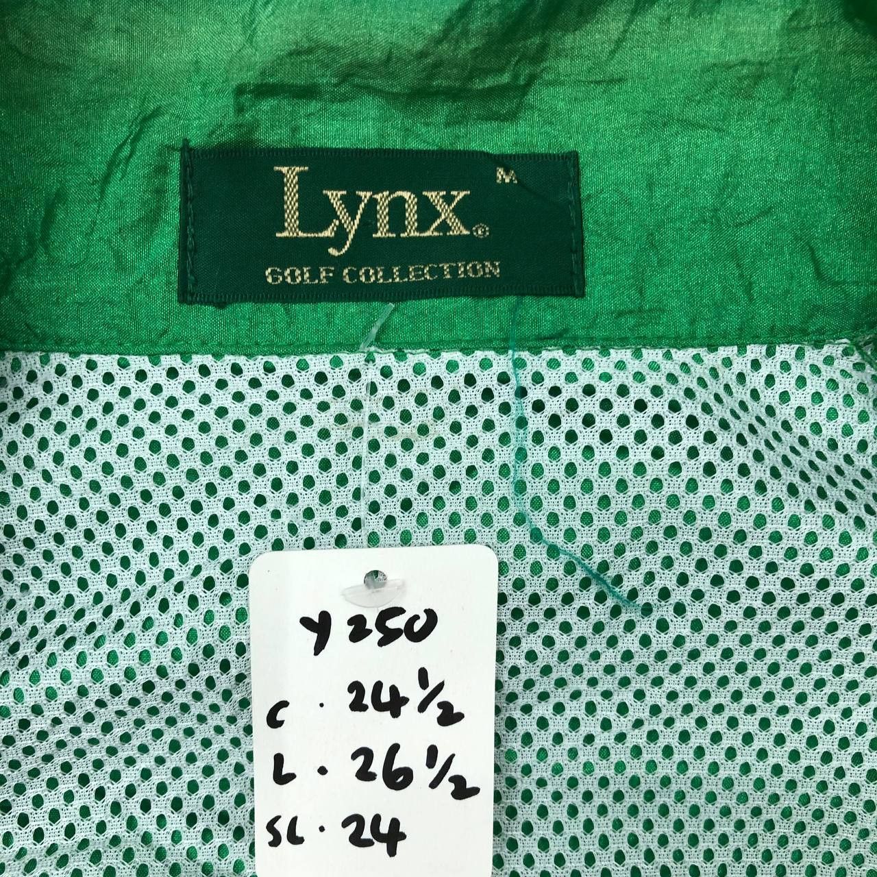 Japanese Brand × Vintage Y250 VTG LYNX GOLF COLLECTION WINDBREAKER JACKET Size US M / EU 48-50 / 2 - 8 Thumbnail