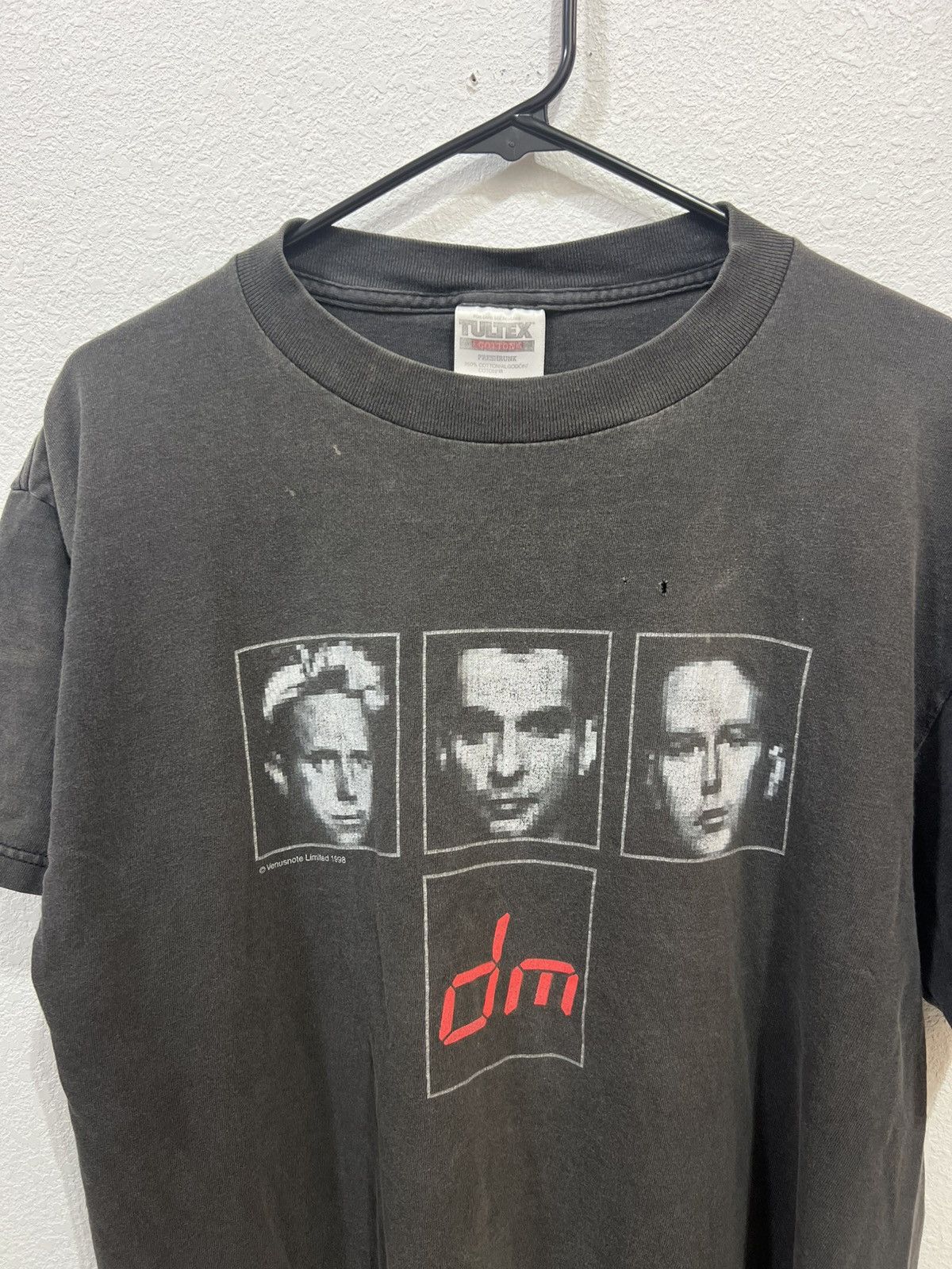 Tultex × Vintage Vintage 1998 Depeche Mode The Singles Tour Concert TULEX Size US L / EU 52-54 / 3 - 5 Thumbnail