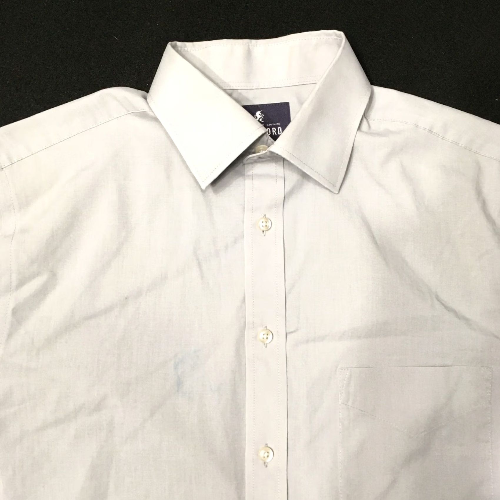 Stafford Stafford Shirt Mens 15 32/33 Gray EASY CARE BROADCLOTH Long Sleeve Size US M / EU 48-50 / 2 - 2 Thumbnail